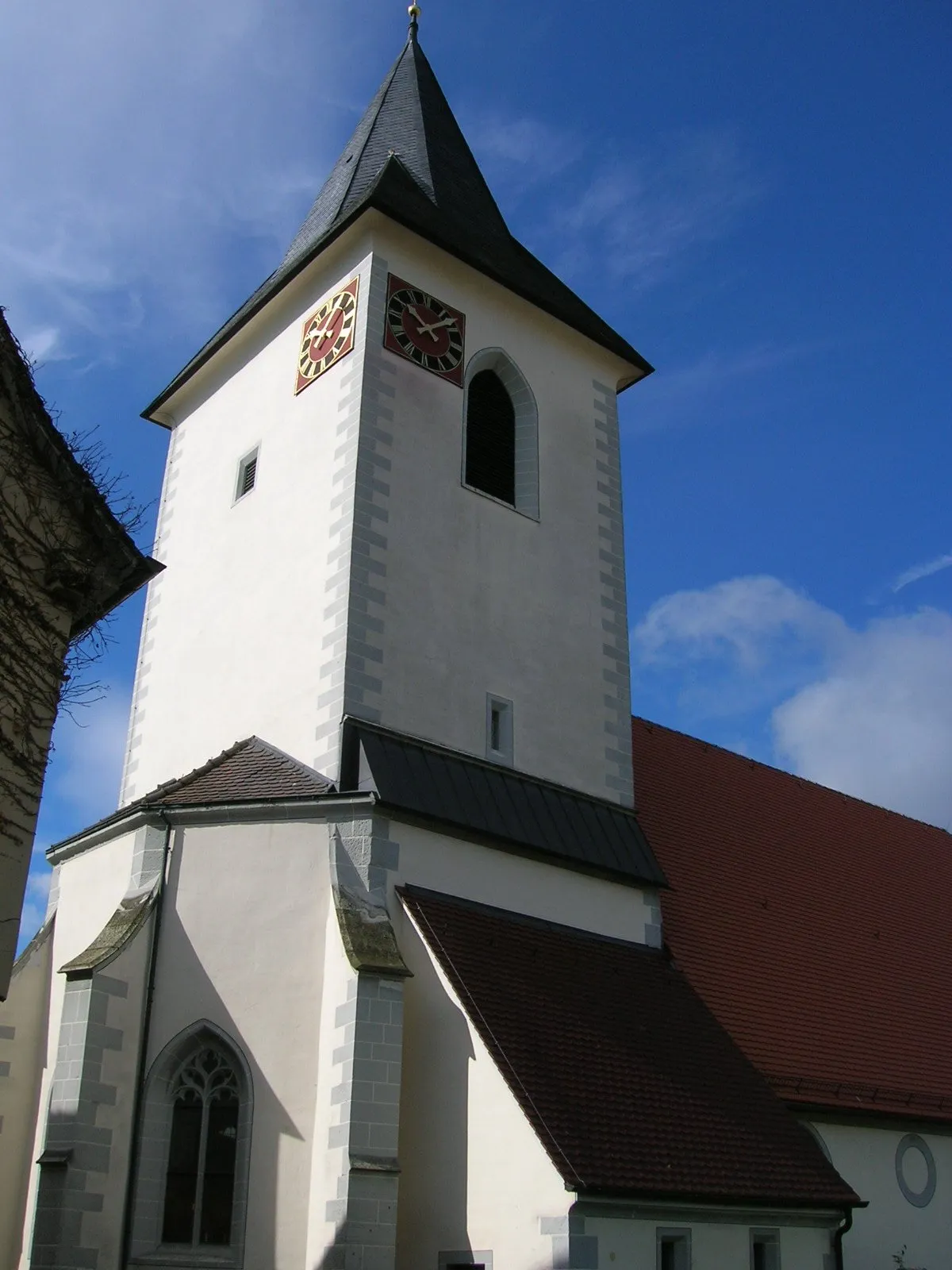 Photo showing: evang. Mauritiuskirche