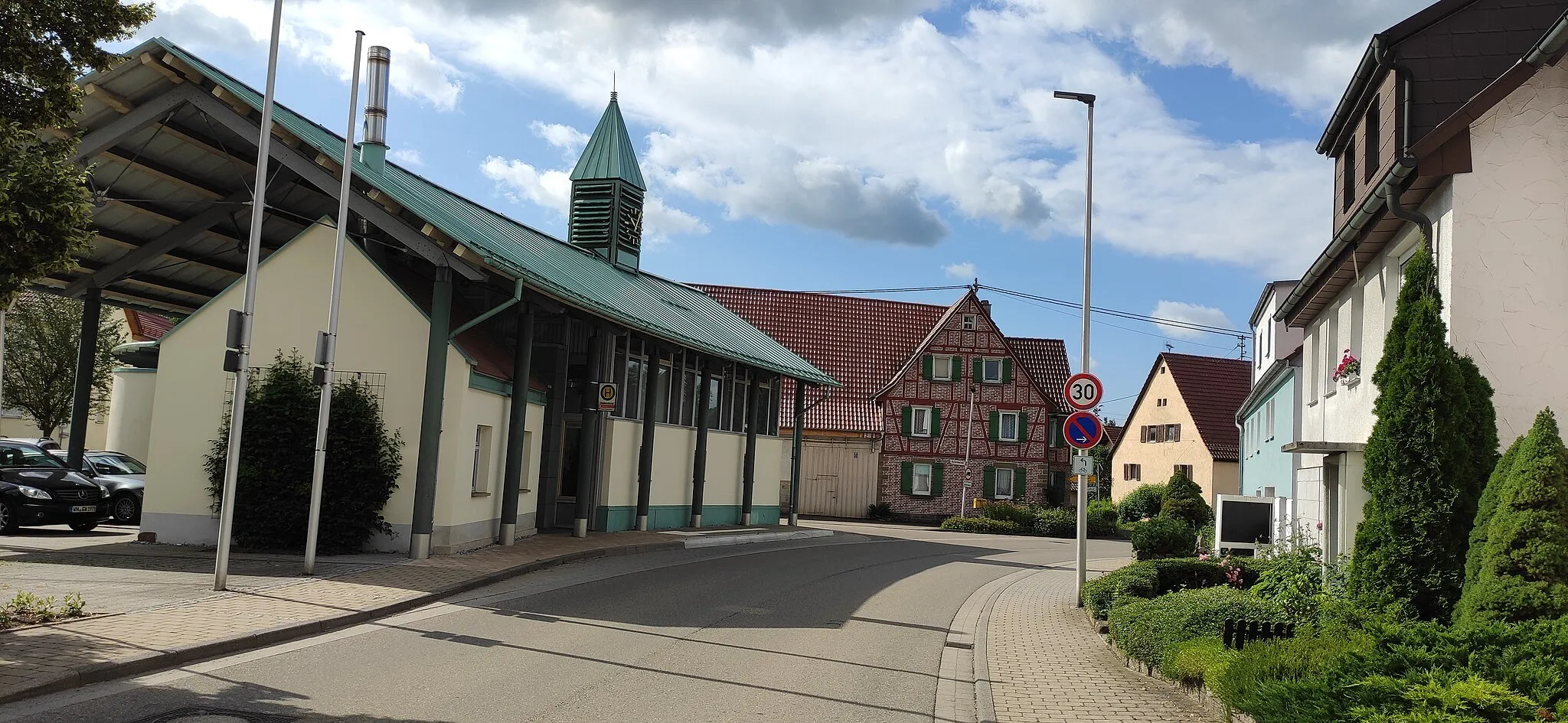 Photo showing: Bürgerhaus Rettersburg  in der Gemeinde Berglen im Rems-Murr-Kreis in Baden-Württemberg