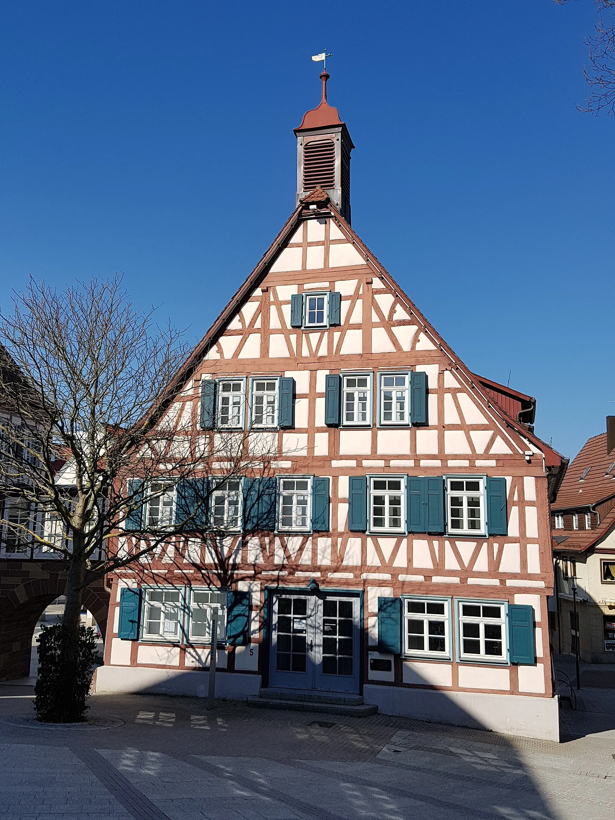 Photo showing: Ditzingen, Altes Rathaus (Stadtmuseum)