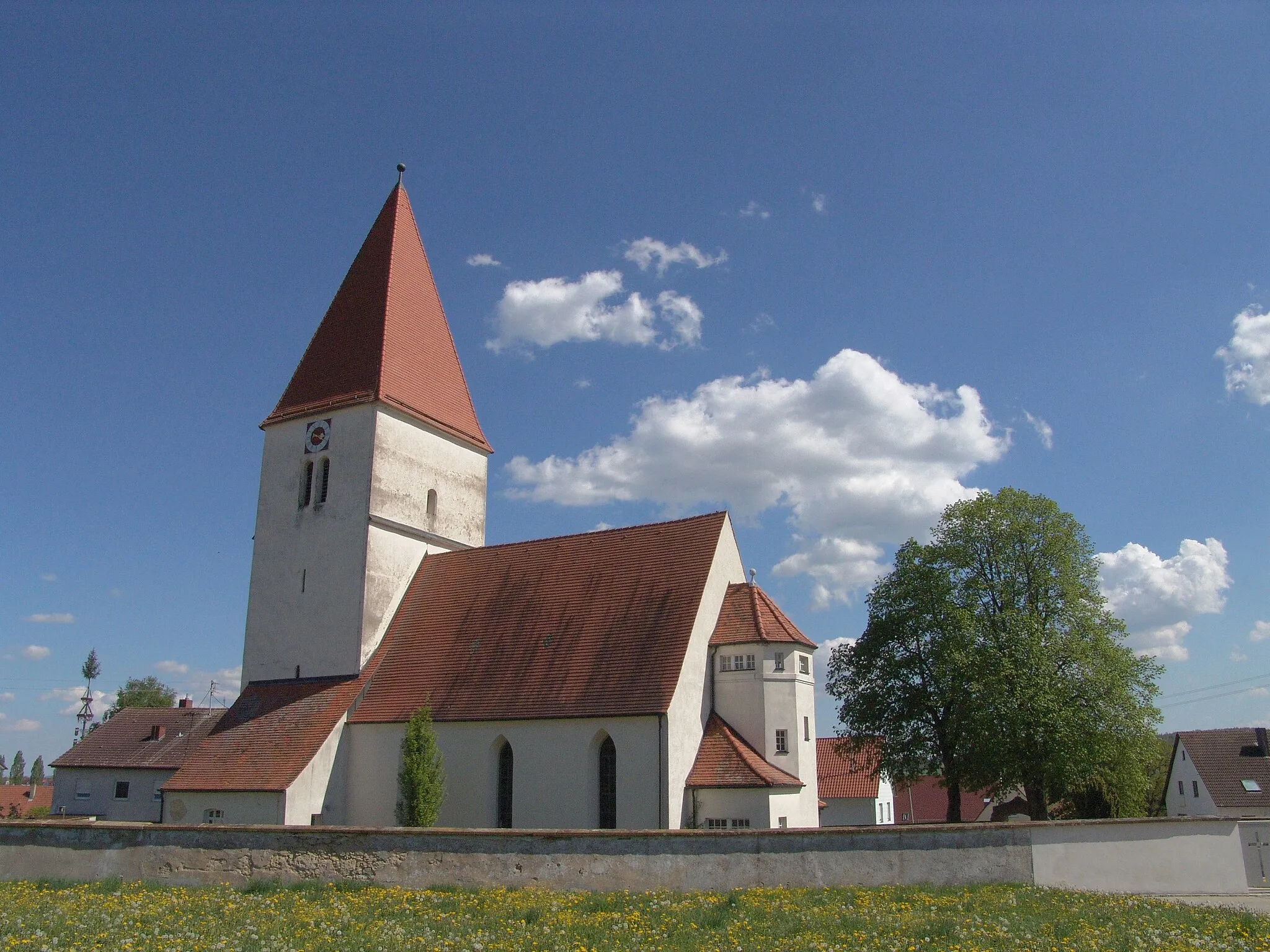 Photo showing: evang.-luth. Marienkirche in Nähermemmingen