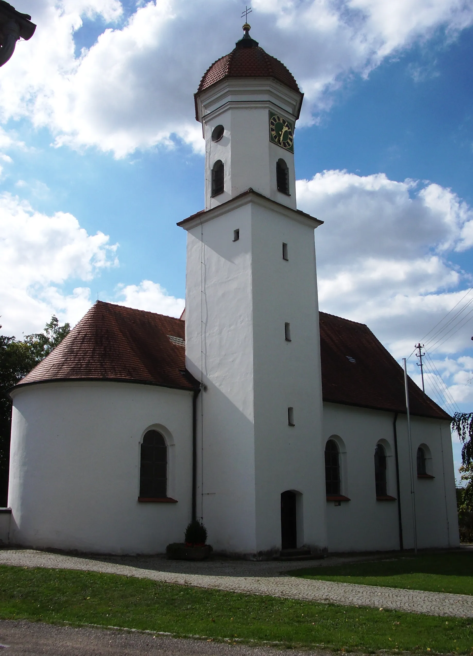 Photo showing: Katholische Kirche St. Blasius in Günzburg-Leinheim