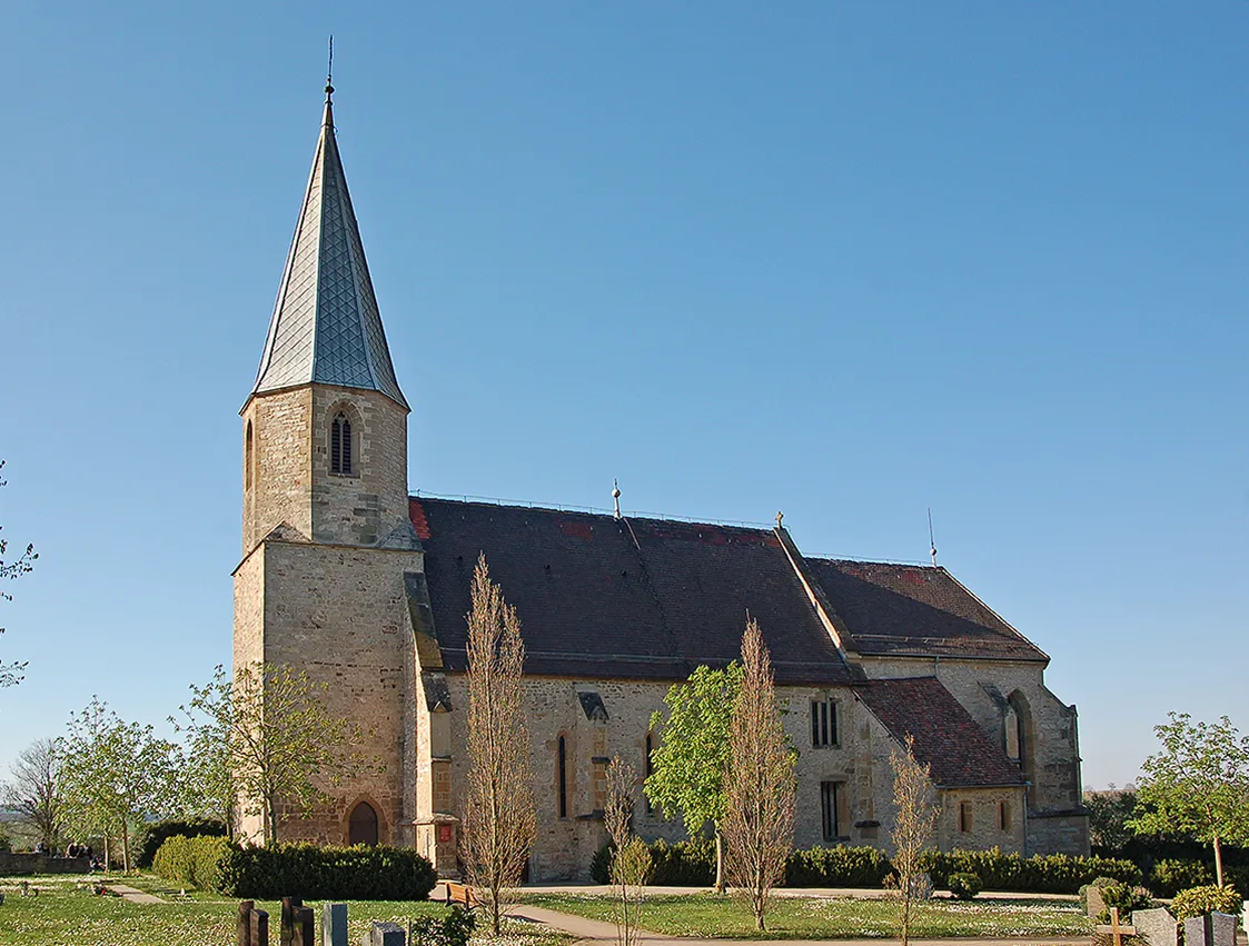 Photo showing: Frauenkirche Unterriexingen (von Süden)