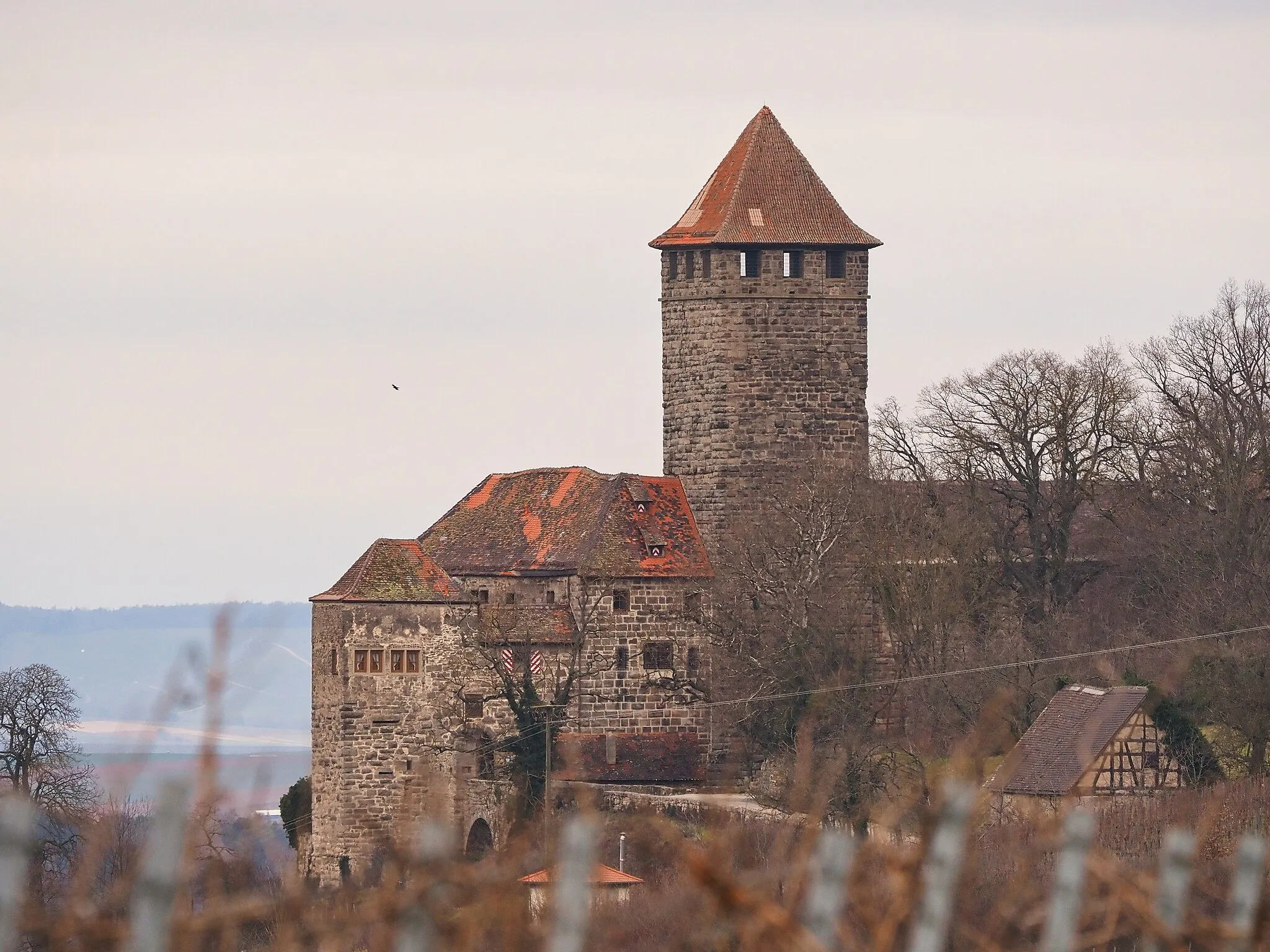 Photo showing: Burg Lichtenberg (Oberstenfeld) aus SO