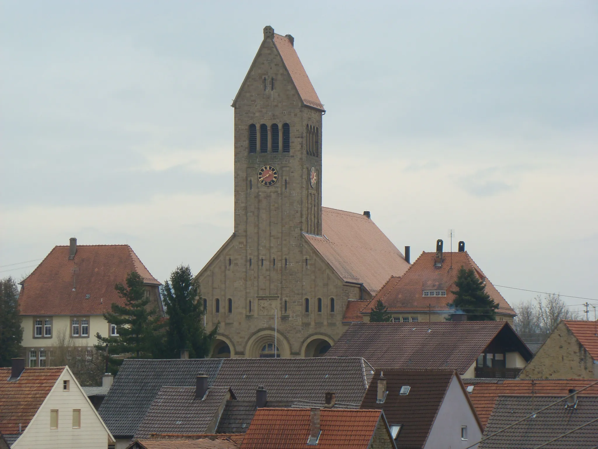 Photo showing: St. Martin in Flehingen
