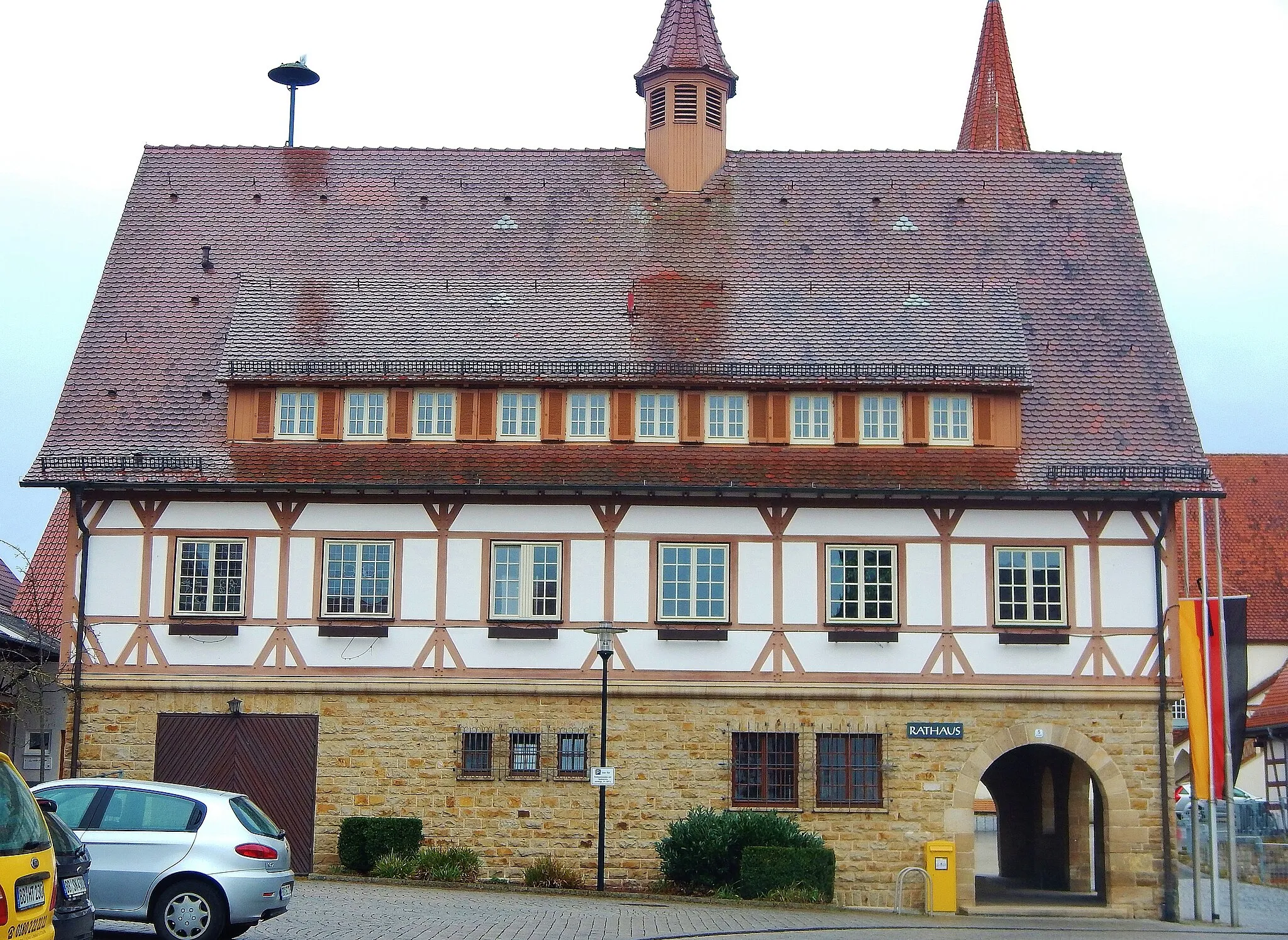 Photo showing: Rathaus in Altdorf, Kreis Böblingen.