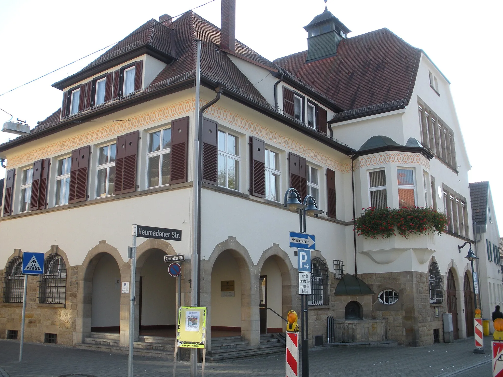 Photo showing: Town Hall in Stuttgart-Hedelfingen