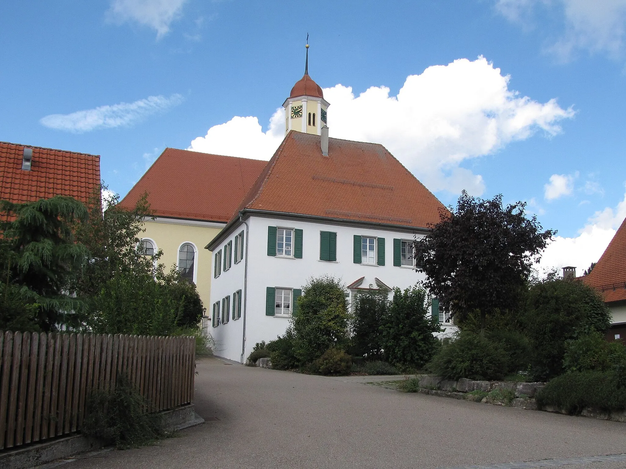 Photo showing: Katholischer Pfarrhof in Elchingen auf dem Härtsfeld
