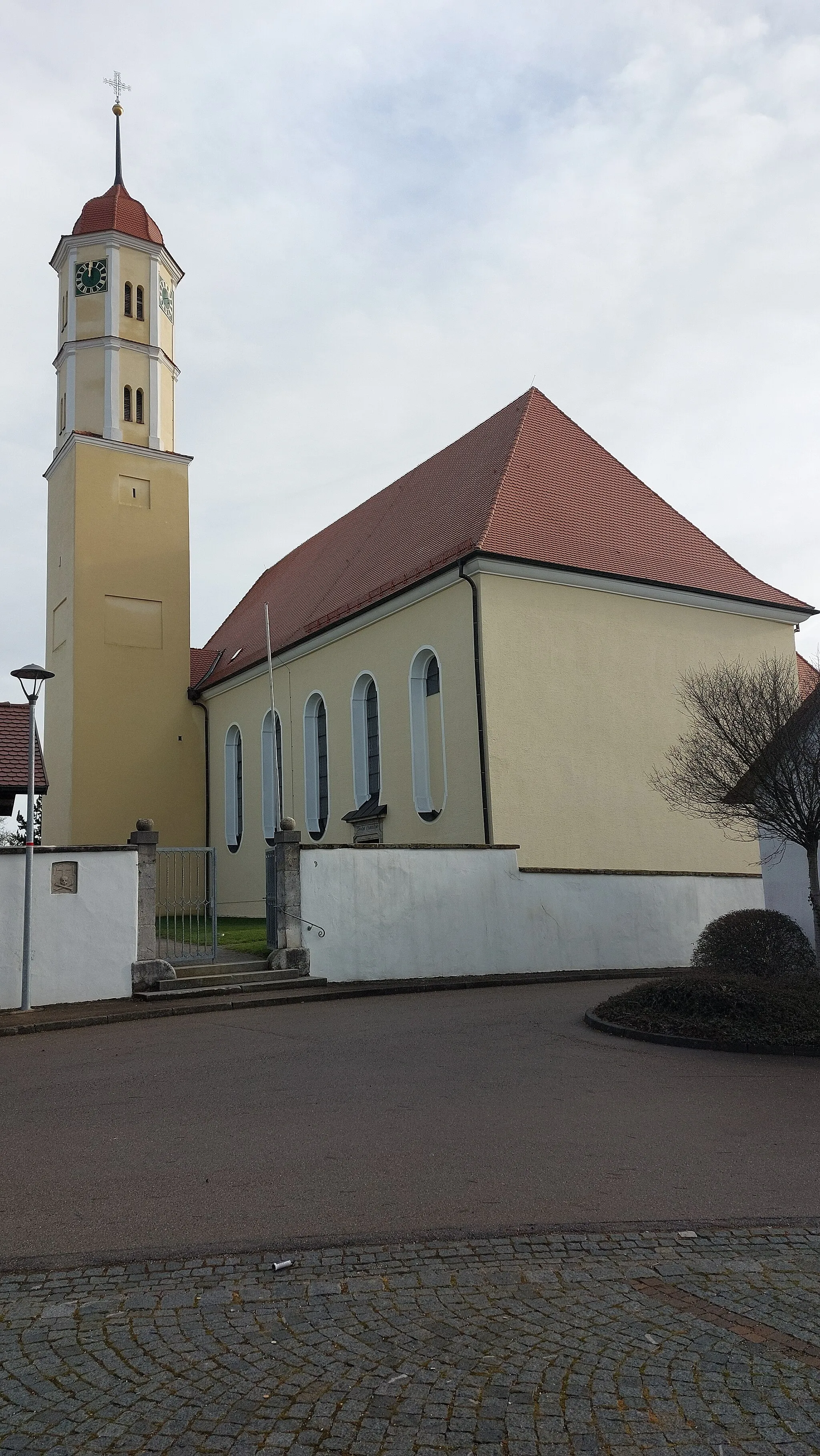 Photo showing: Römisch katolische Kirche in Elchingen auf dem Härtsfeld