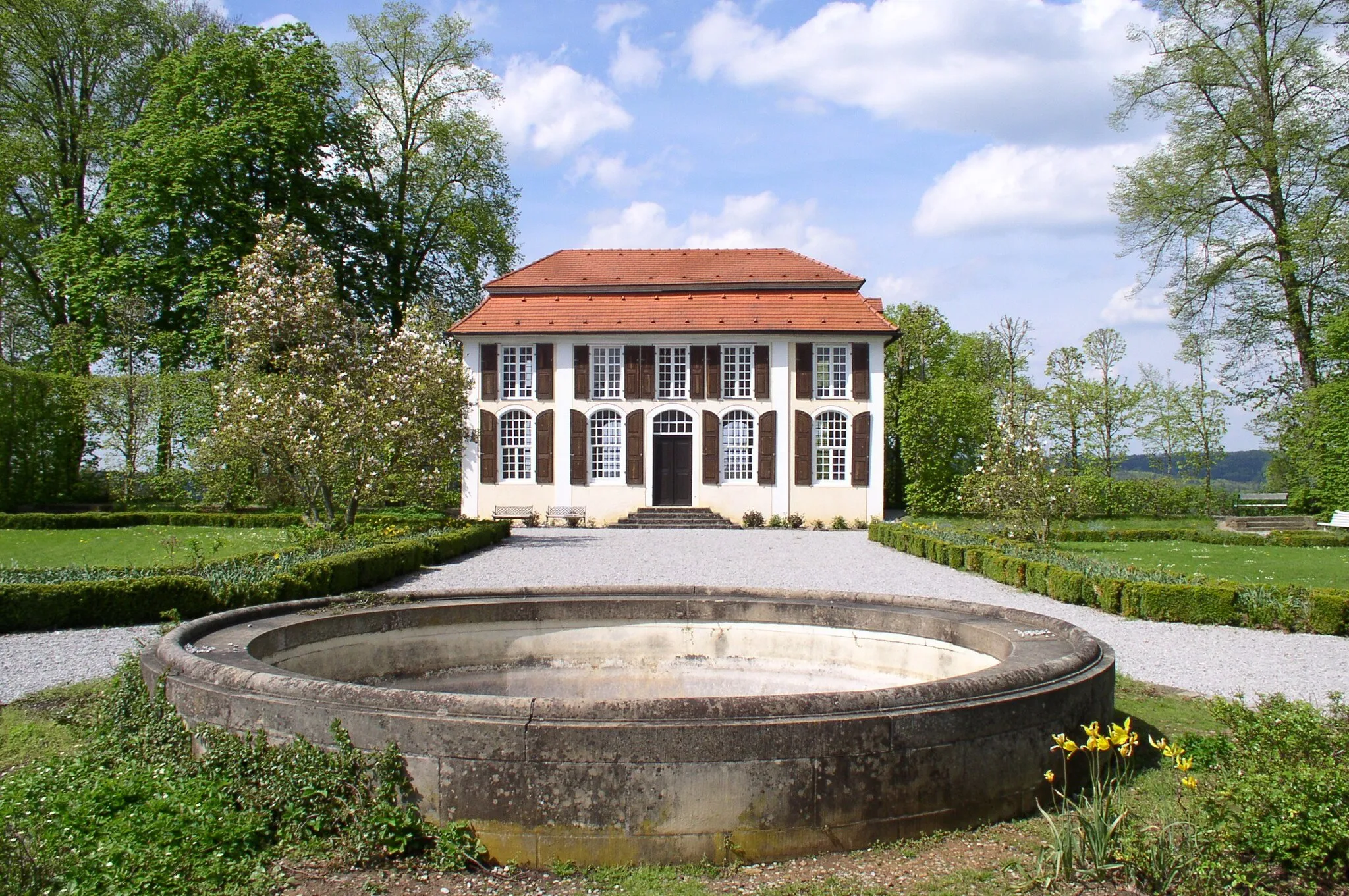 Photo showing: Ein Kleinod - Das Lusthaus im Heckengarten Hohenstadt