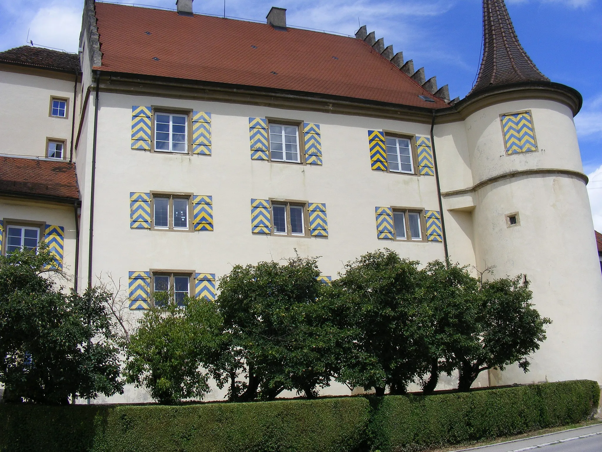 Photo showing: Süd-Ostseite des Wachendorfer Schlosses