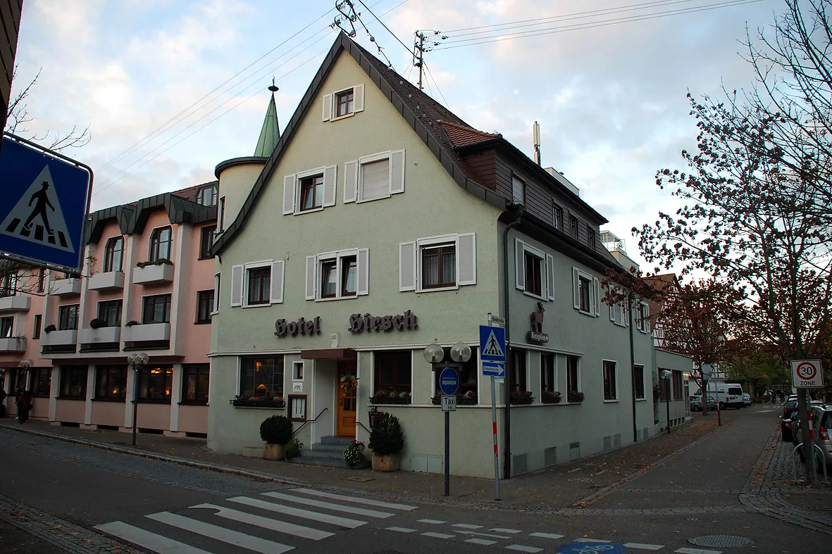 Photo showing: Fellbach, hotel "Hirsch", Фельбах