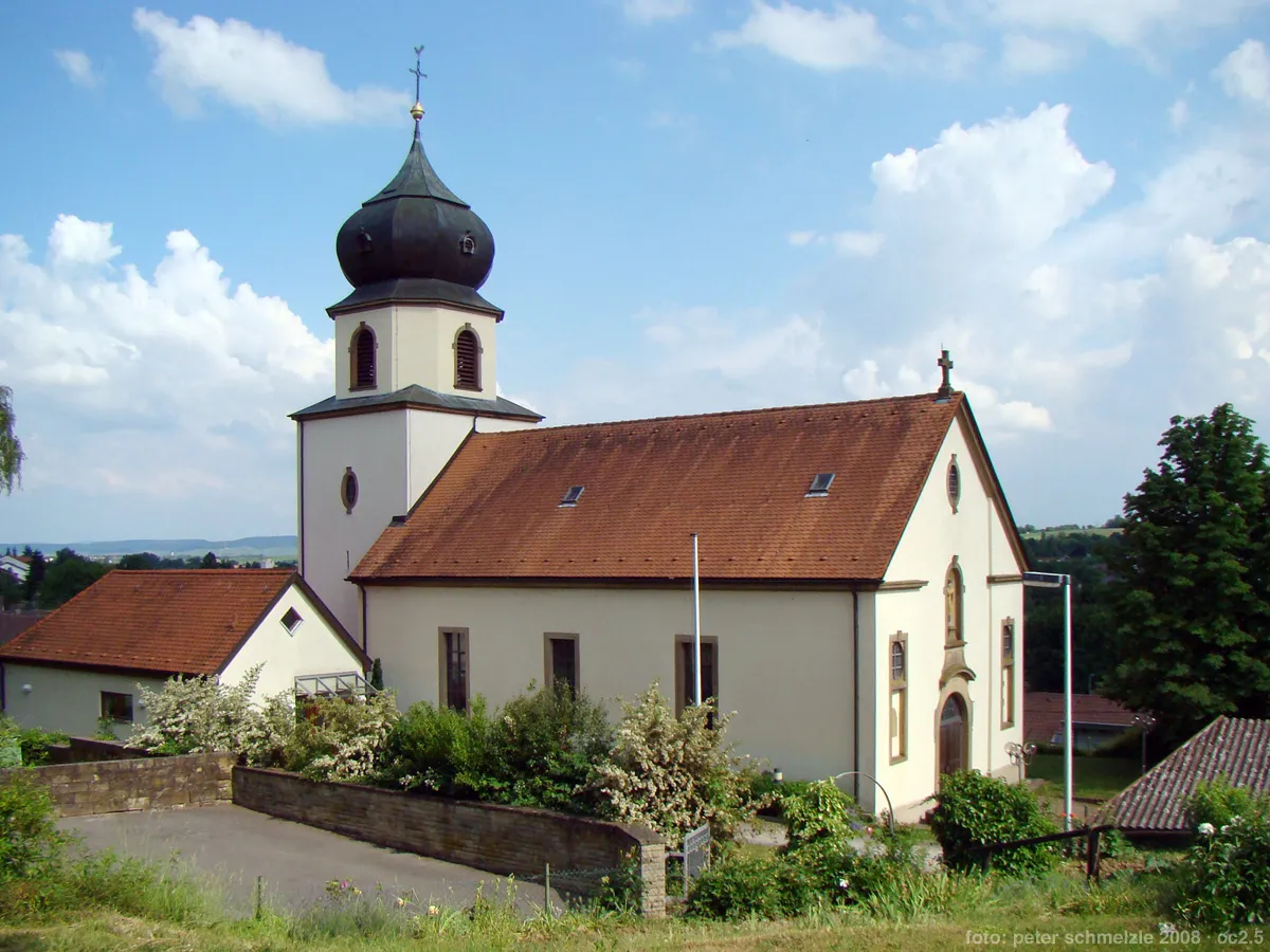 Photo showing: Katholische Pankratiuskirche in Leingarten
