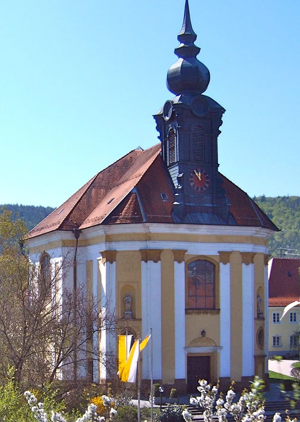 Photo showing: Wallfahrtskirche „Unserer lieben Frau vom Roggenacker“, Flochberg, de:Bopfingen