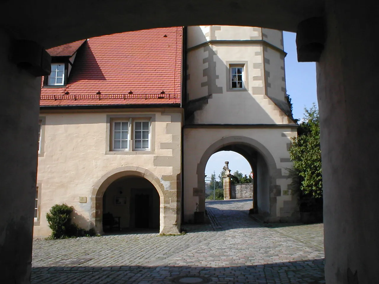 Photo showing: Tore im Kloster Schöntal