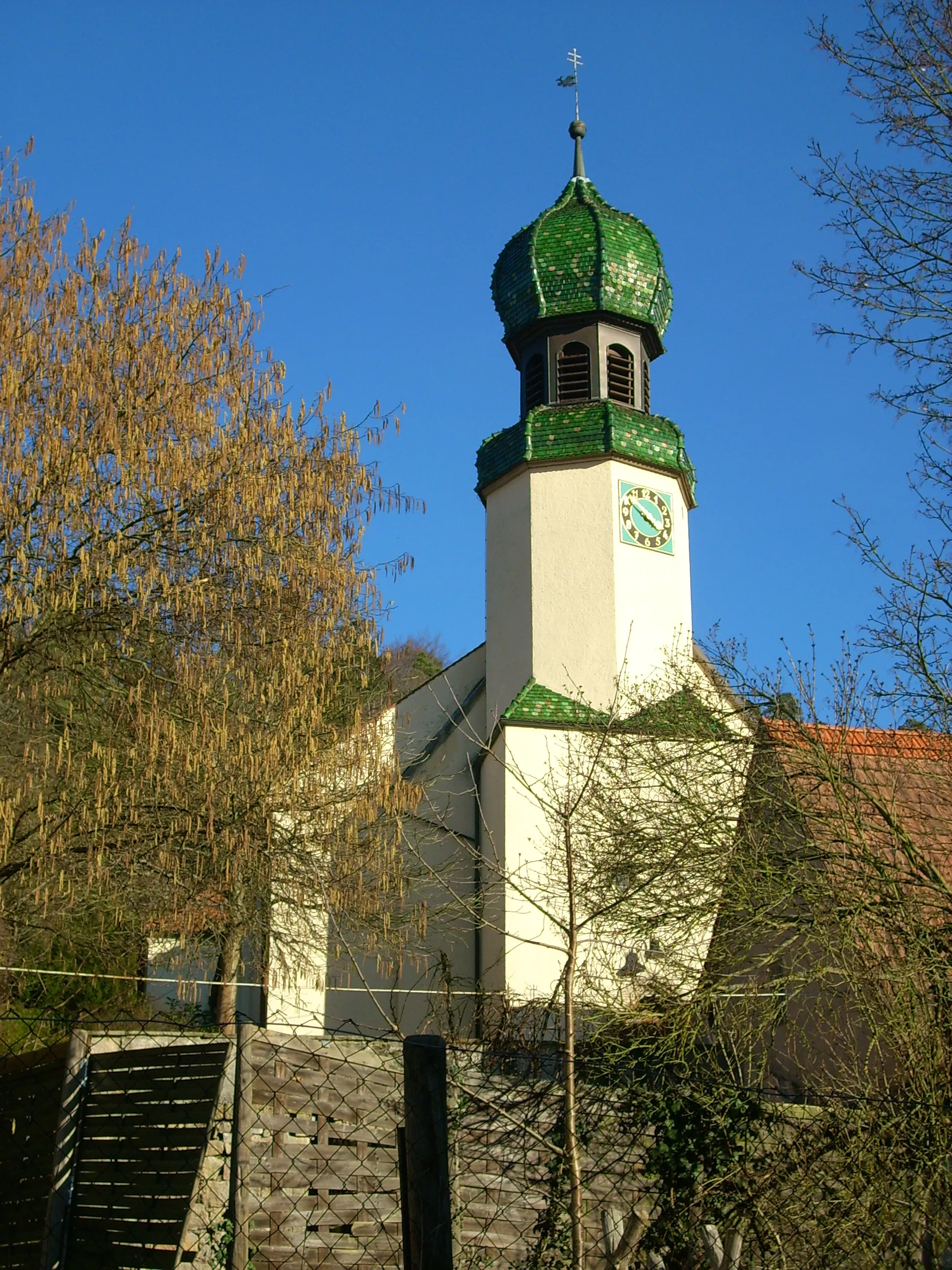 Photo showing: Kirche in Bad Niedernau (Ortsteil von Rottenburg), Deutschland