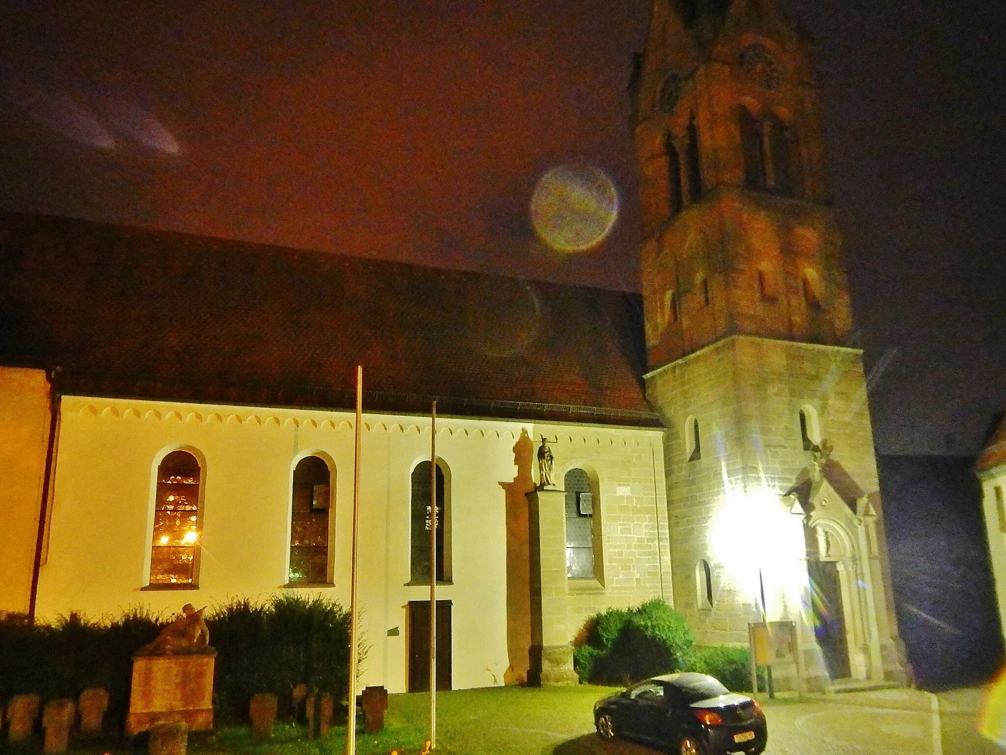 Photo showing: Katholische Kirche St. Anastasia in Baisingen