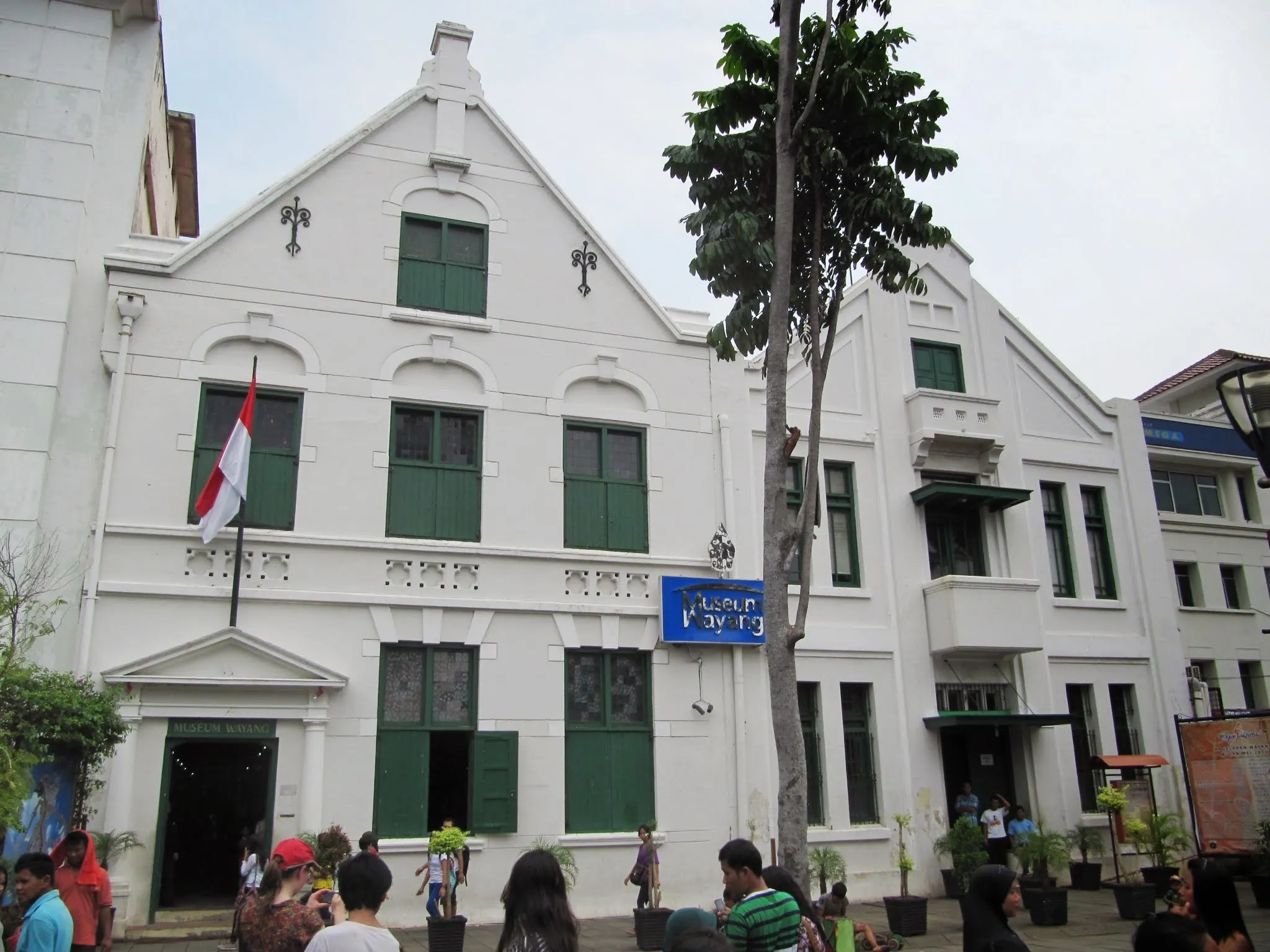 Photo showing: Dutch buildings in Jakarta. Wayang Museum.