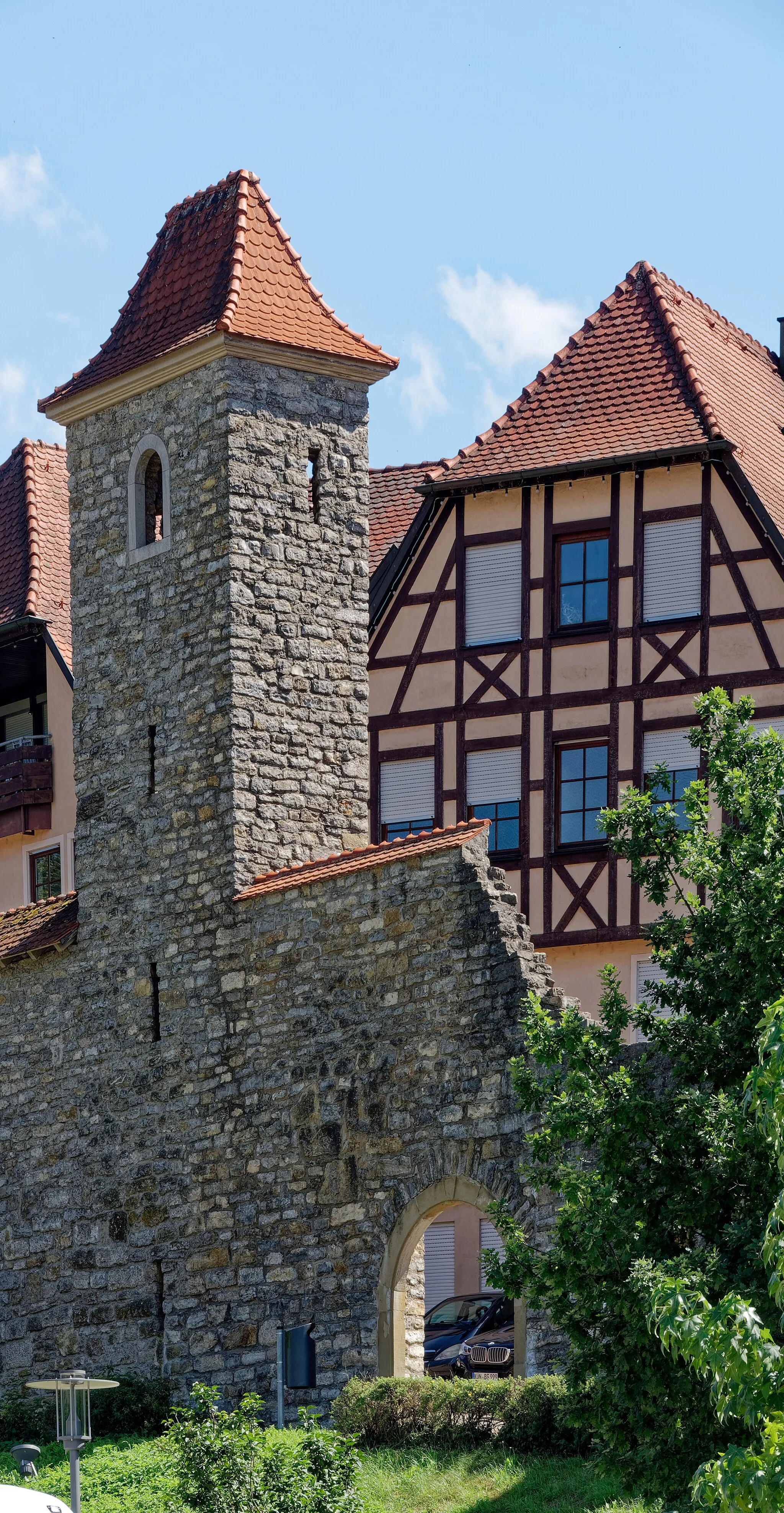 Photo showing: The city of Forchtenberg.