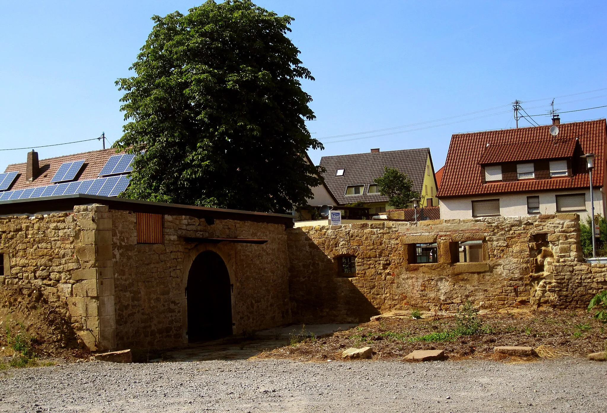Photo showing: ehem. Keller des Gasthauses Krone auf dem "Sonnenareal", erbaut spätestens Anfang 17. Jh.