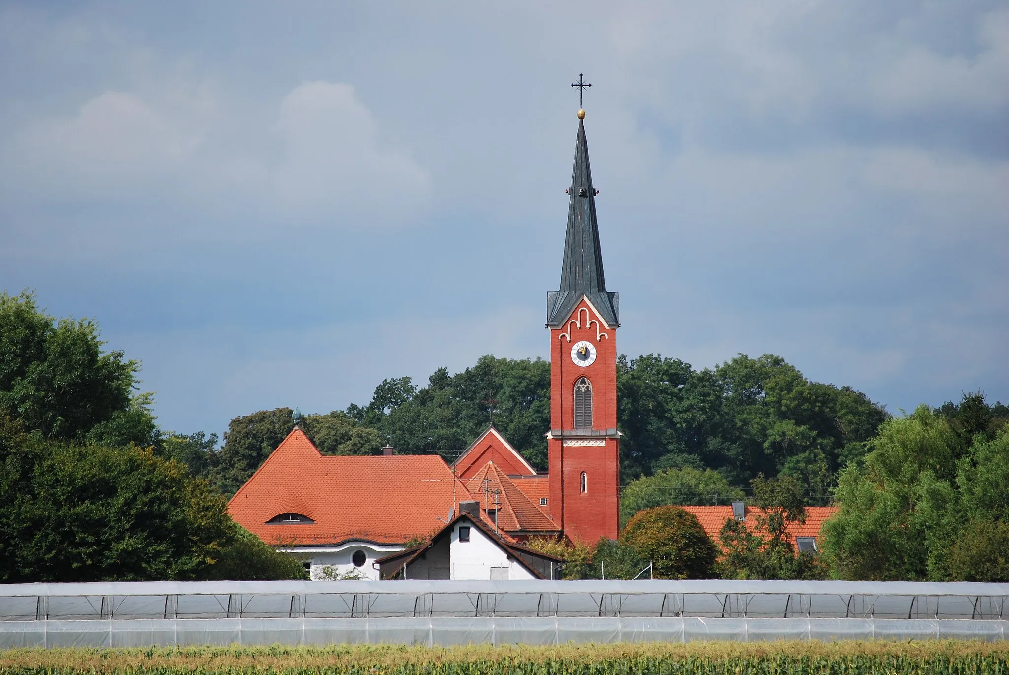 Photo showing: Blick auf St. Leonhard