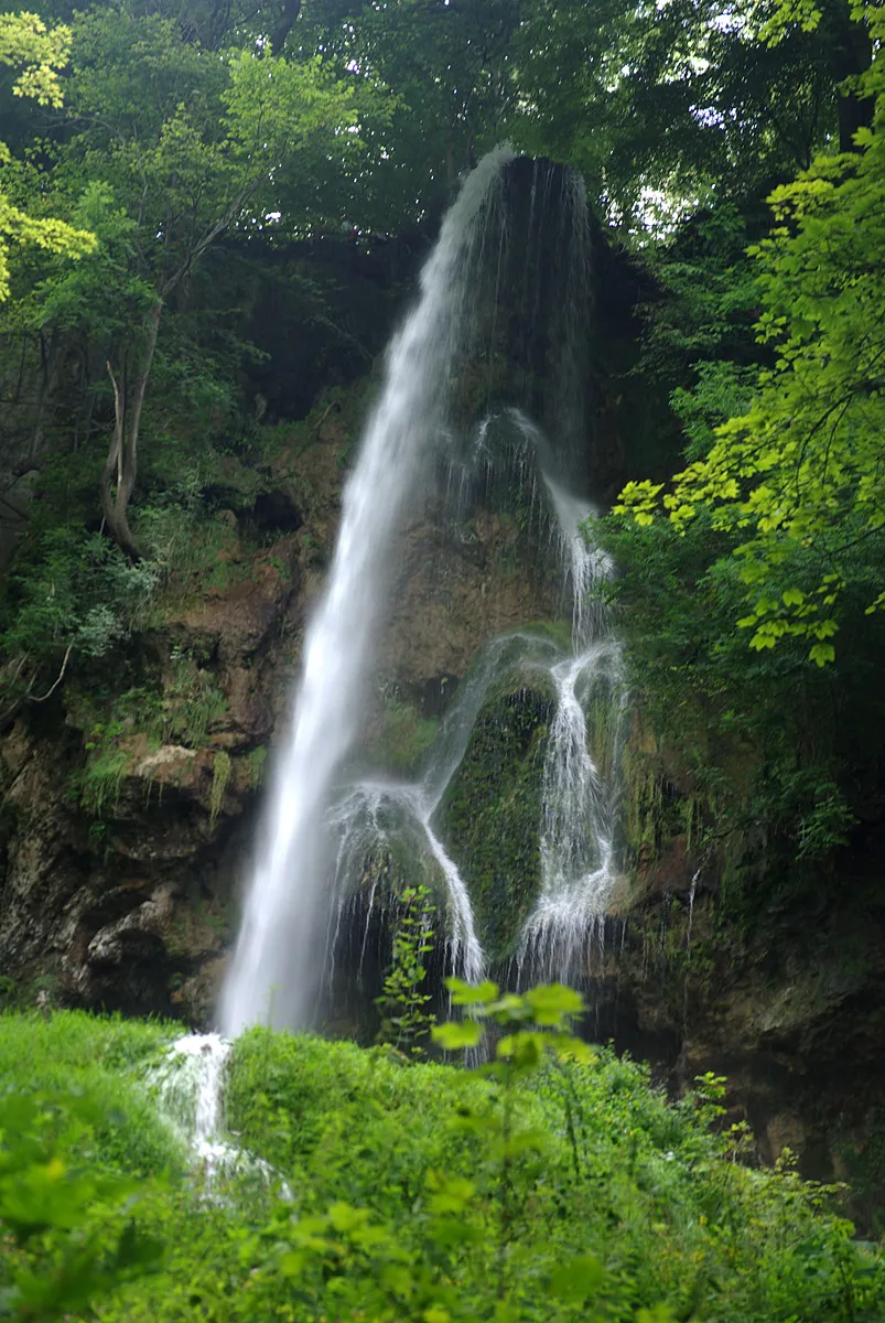Photo showing: Urach waterfall