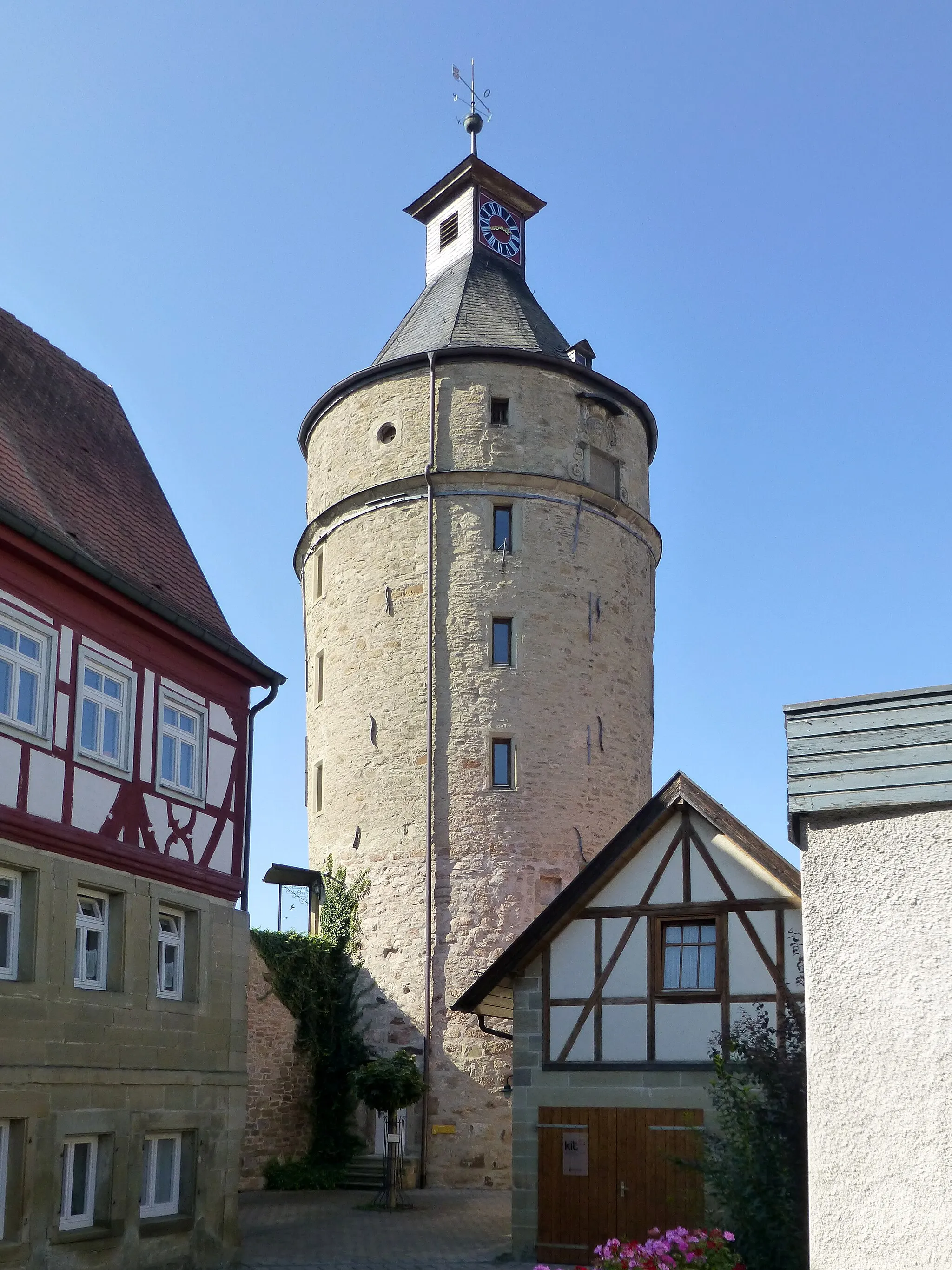 Photo showing: Bürgerturm in Neuenstein