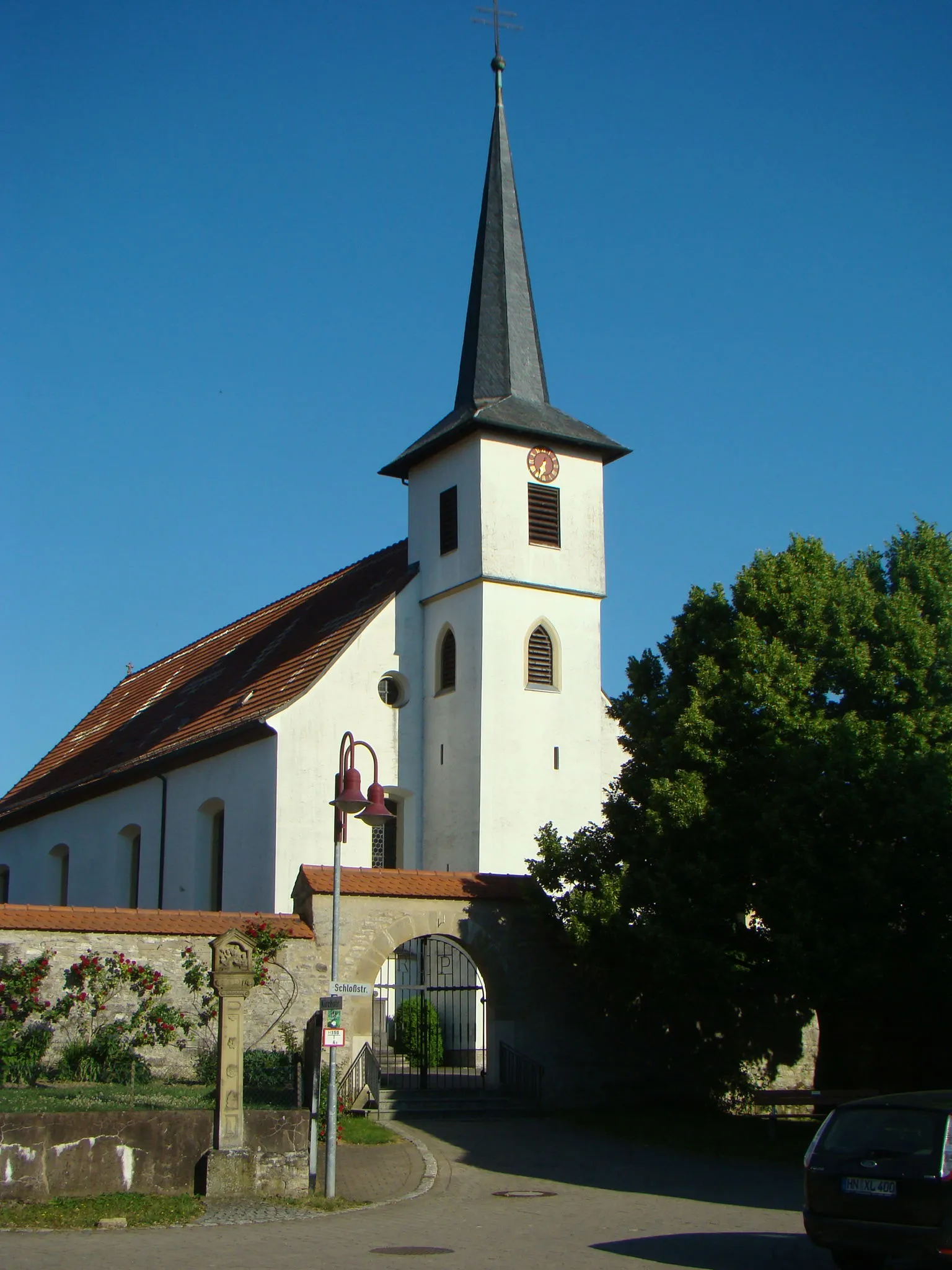 Photo showing: St. Kilian in Schöntal-Bieringen