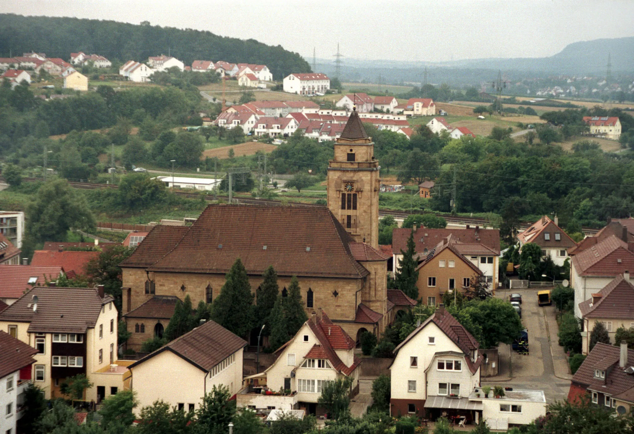 Photo showing: Herz-Jesu-Kirche in Mühlacker