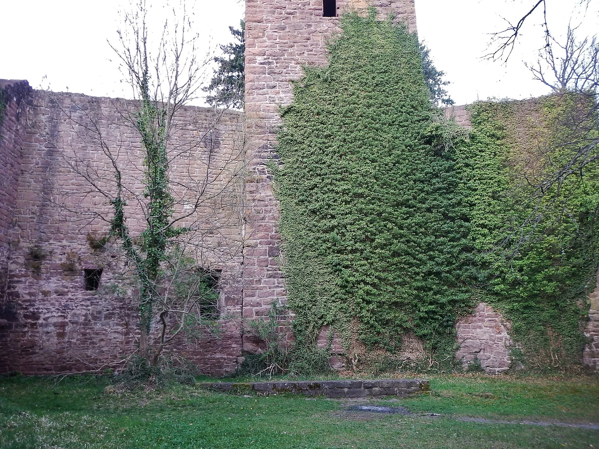 Photo showing: Burgruine Liebeneck: 1263 erste urkundliche Erwähnung, 1692 Zerstörung durch französ. General  Chamilly. Wierderaufbau um 1770.