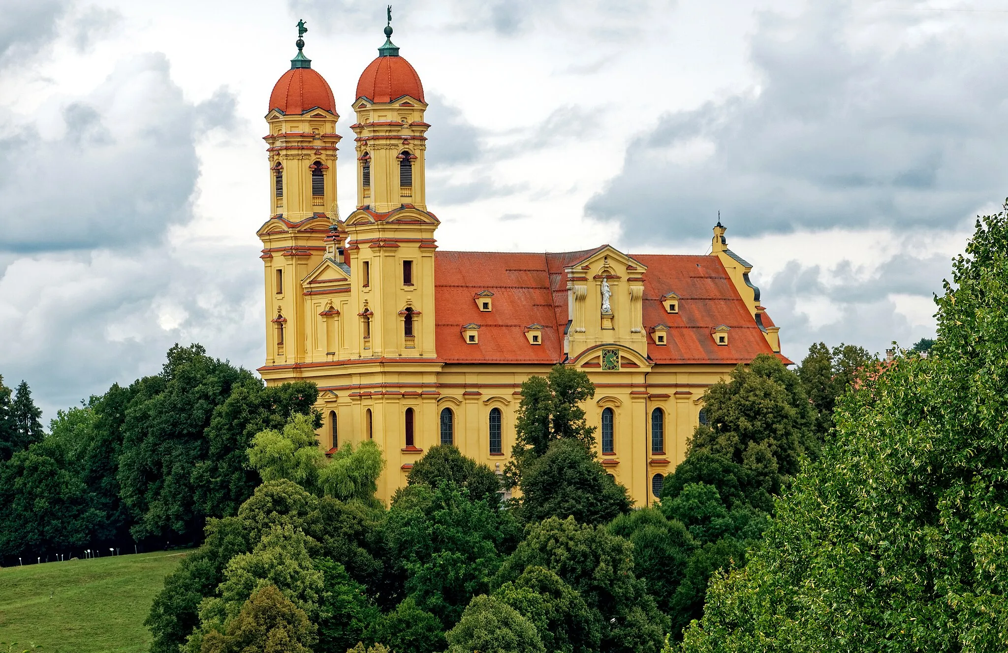 Photo showing: The pilgrimage church Schönenberg Ellwangen.