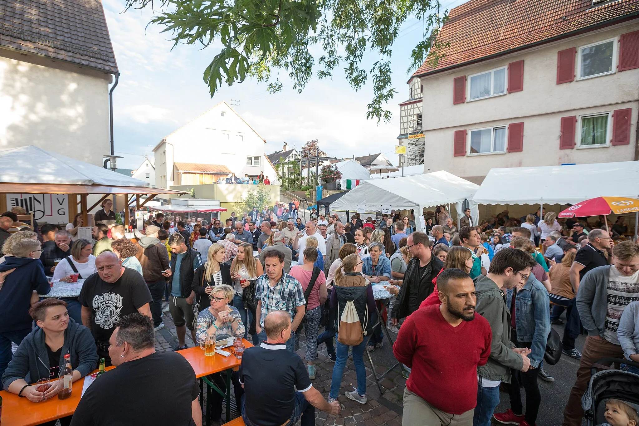Photo showing: Fleckenfest in Oberstenfeld
