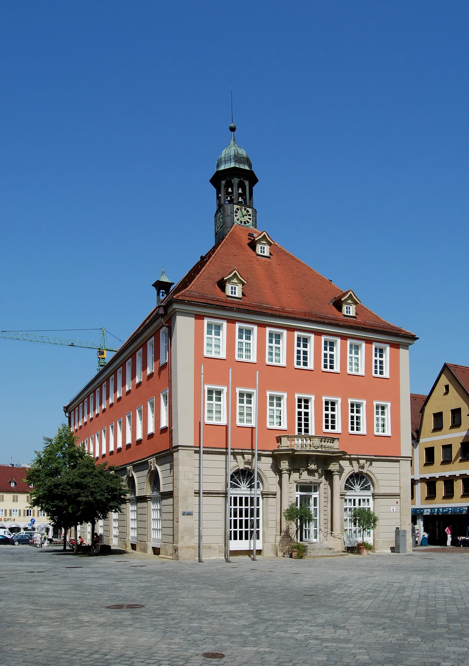 Photo showing: The town hall of Schorndorf, Baden-Württemberg.