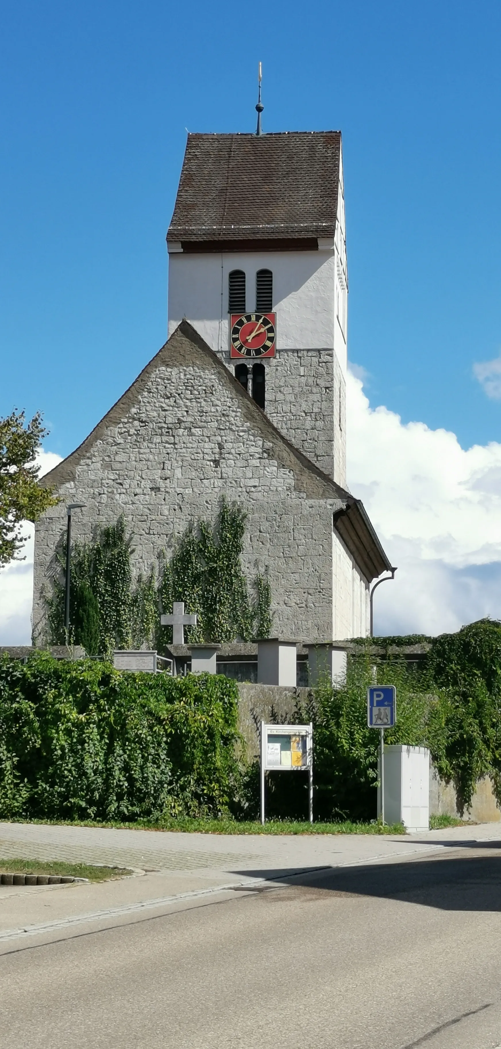 Photo showing: Martinskirche in Bissingen ob Lontal