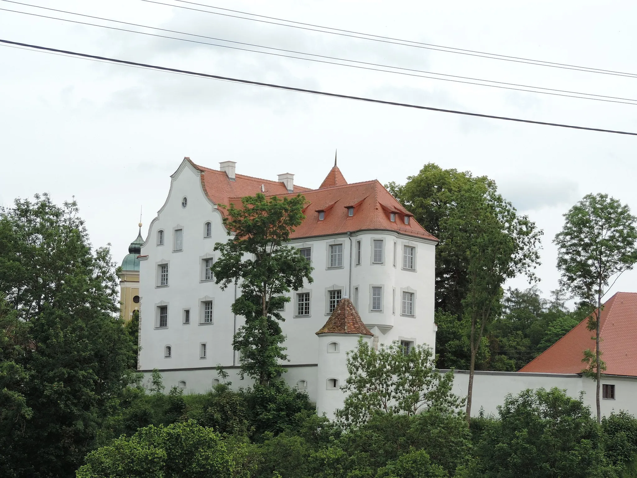 Photo showing: Stetten ob Lontal, Blick auf die Nordseite des Schlosses