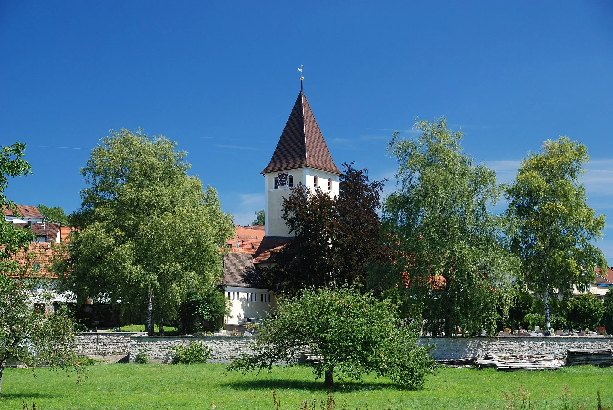 Photo showing: Kirche in Herbrechtingen/Brenz