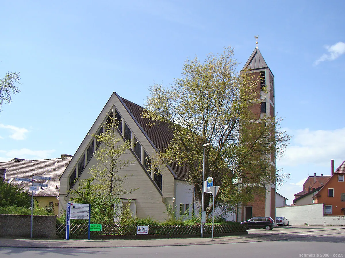 Photo showing: Erlöserkirche in Bad Friedrichshall-Jagstfeld