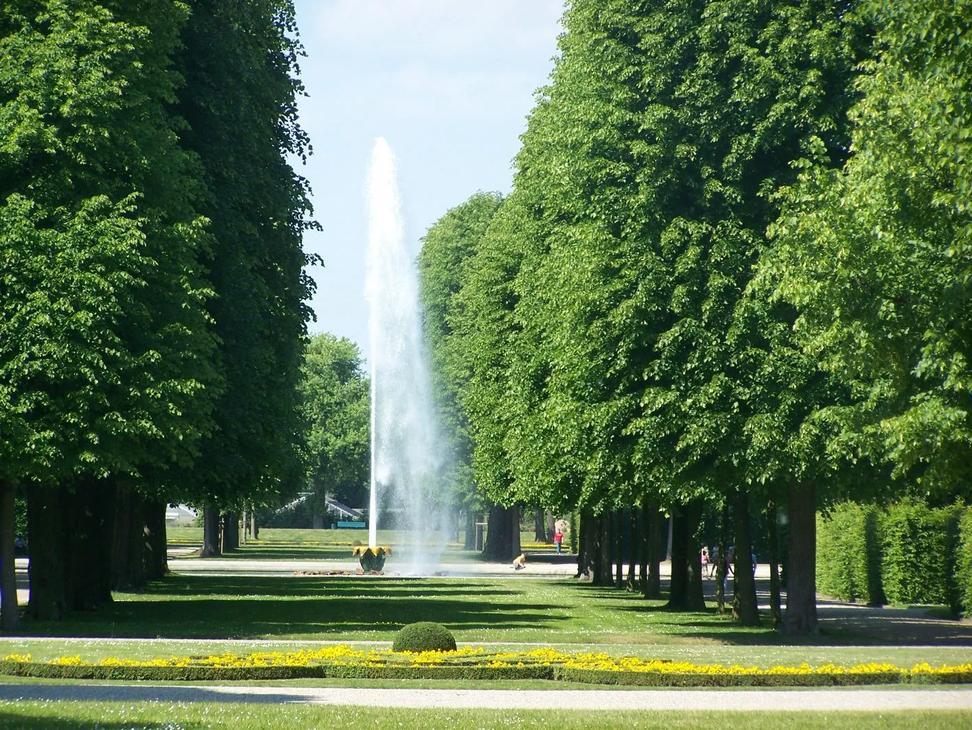 Photo showing: Fontaine im Großen Garten, hannover