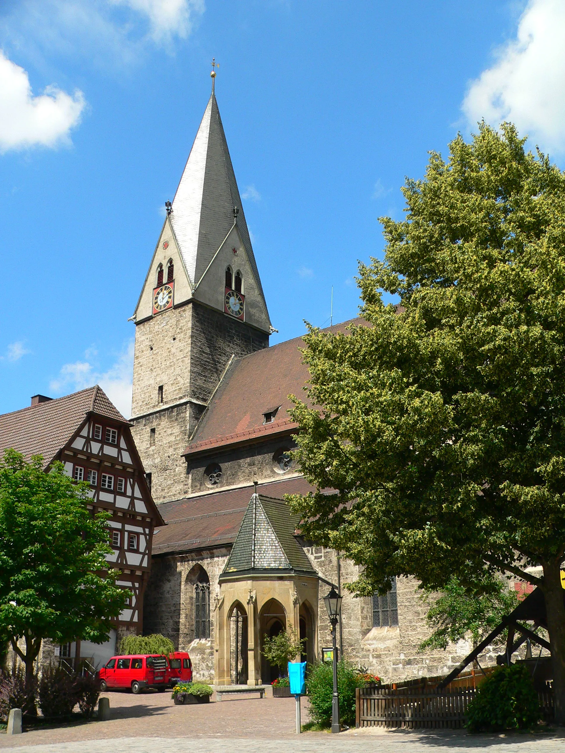Photo showing: Building: "Evangelische Stadtkirche", Geislingen an der Steige, Germany