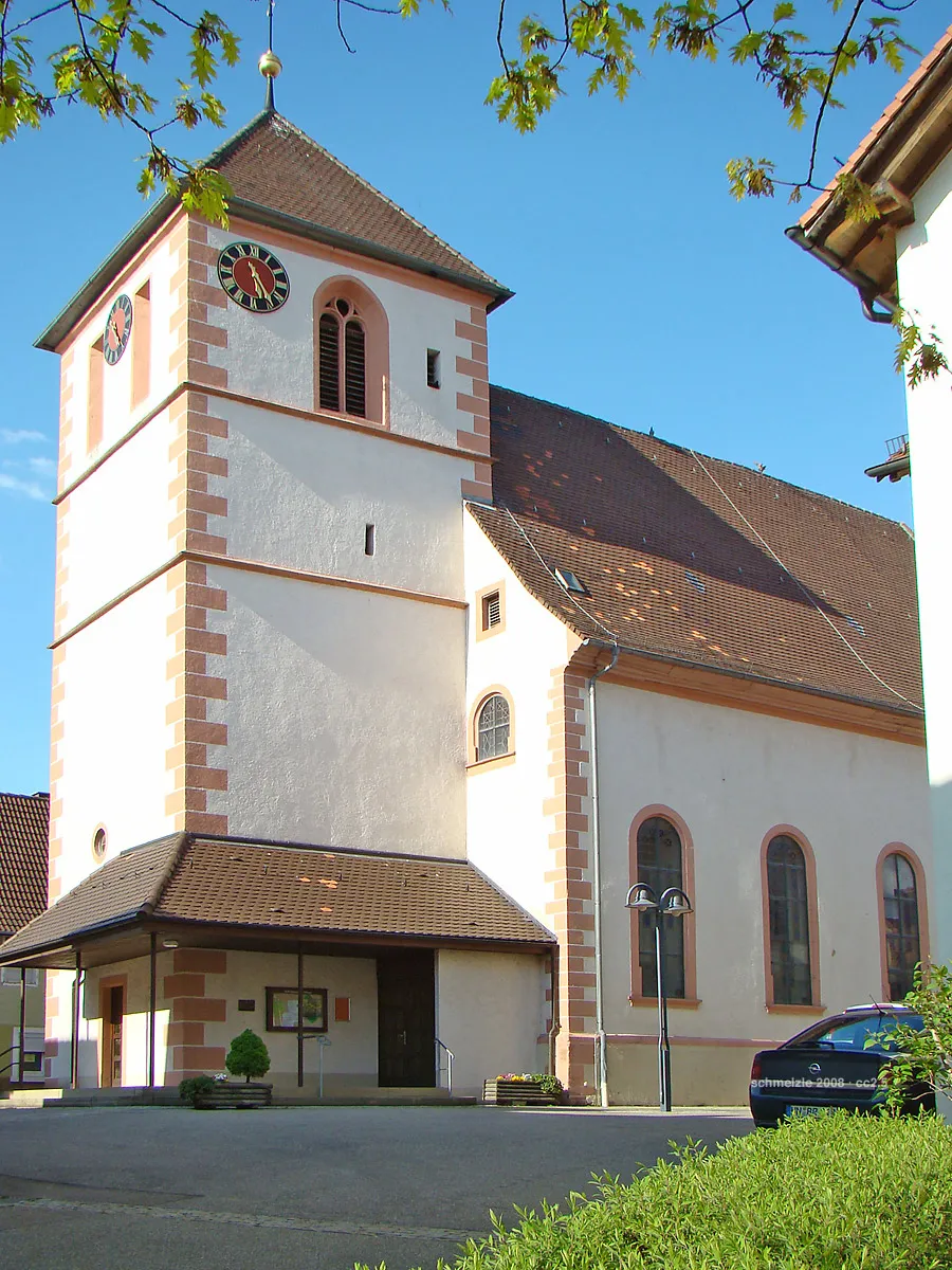 Photo showing: Evangelische Kirche in Ittlingen