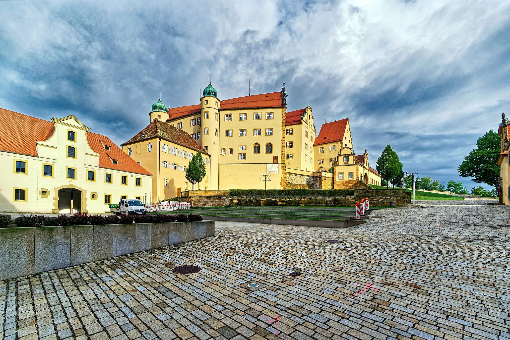 Photo showing: Kapfenburg Castle near Lauchheim.