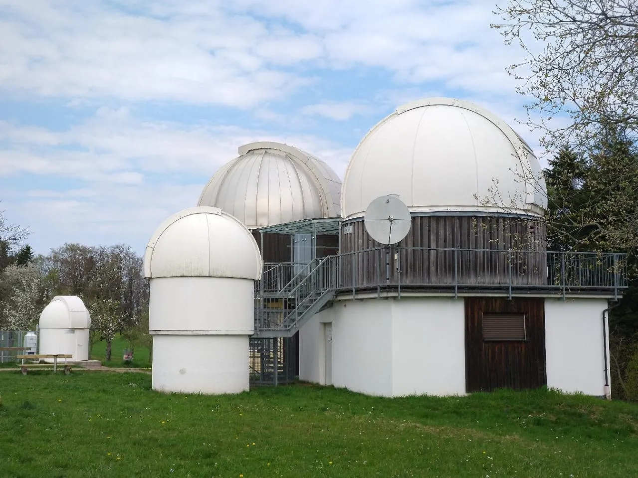 Photo showing: Sternwarte Welzheim, 1991/92 als Volkssternwarte und Beobachtungsstation des Carl-Zeiss-Planetariums Stuttgart errichtet