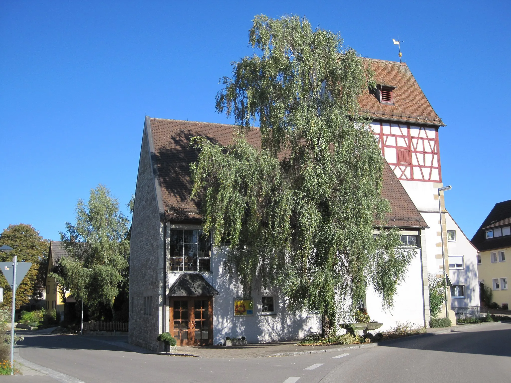 Photo showing: Church in Ingersheim, township of Crailsheim in Germany