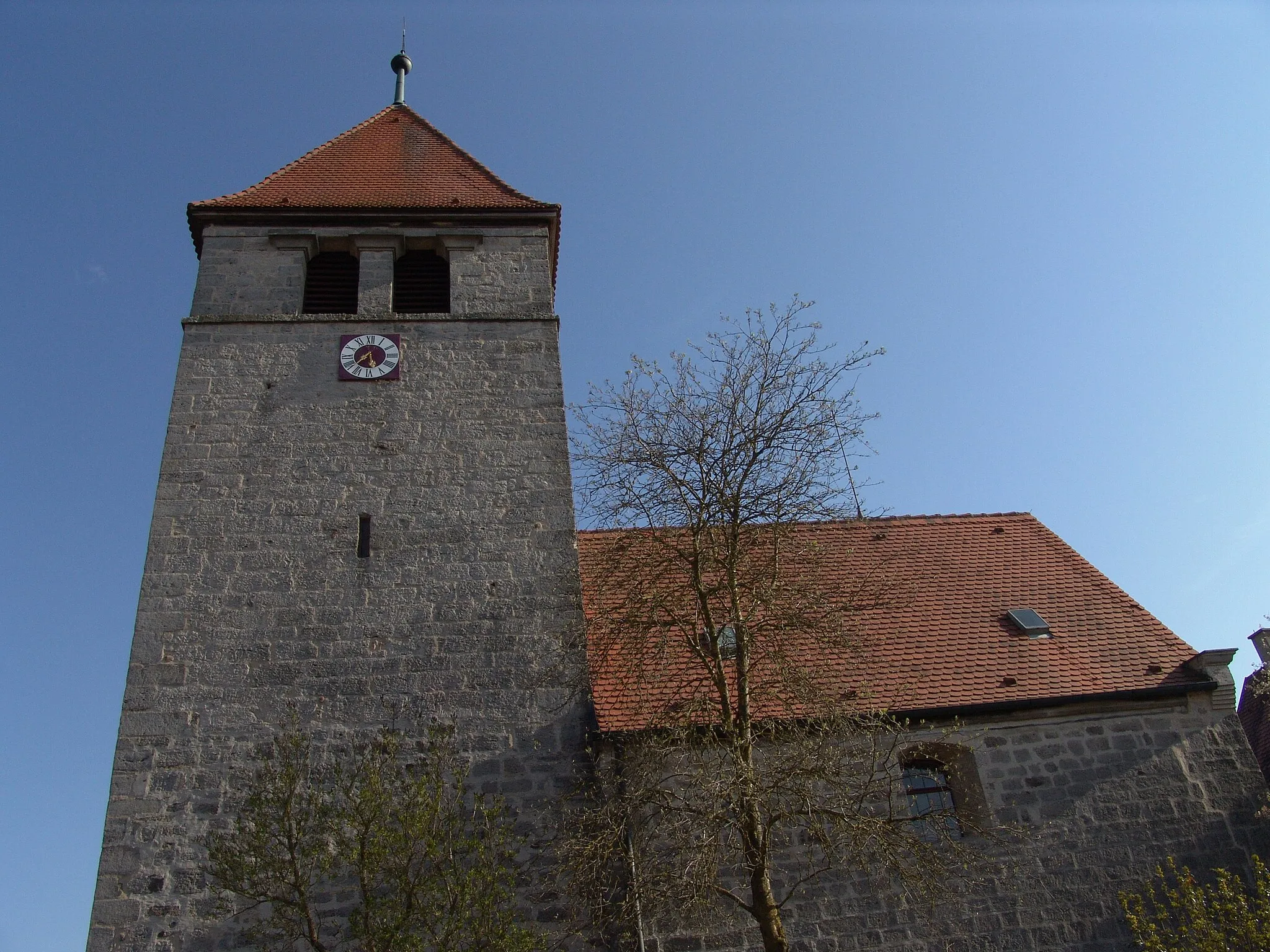 Photo showing: evang.-luth. Kirche St. Maria in Ostheim

evang.-luth. Kirche St. Nikolaus in Zwernberg