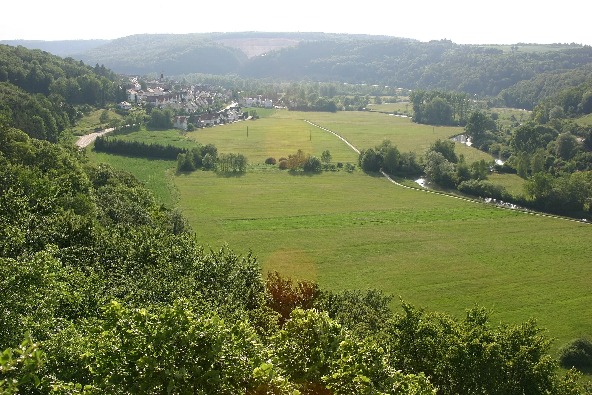 Photo showing: Blick nach Arnegg