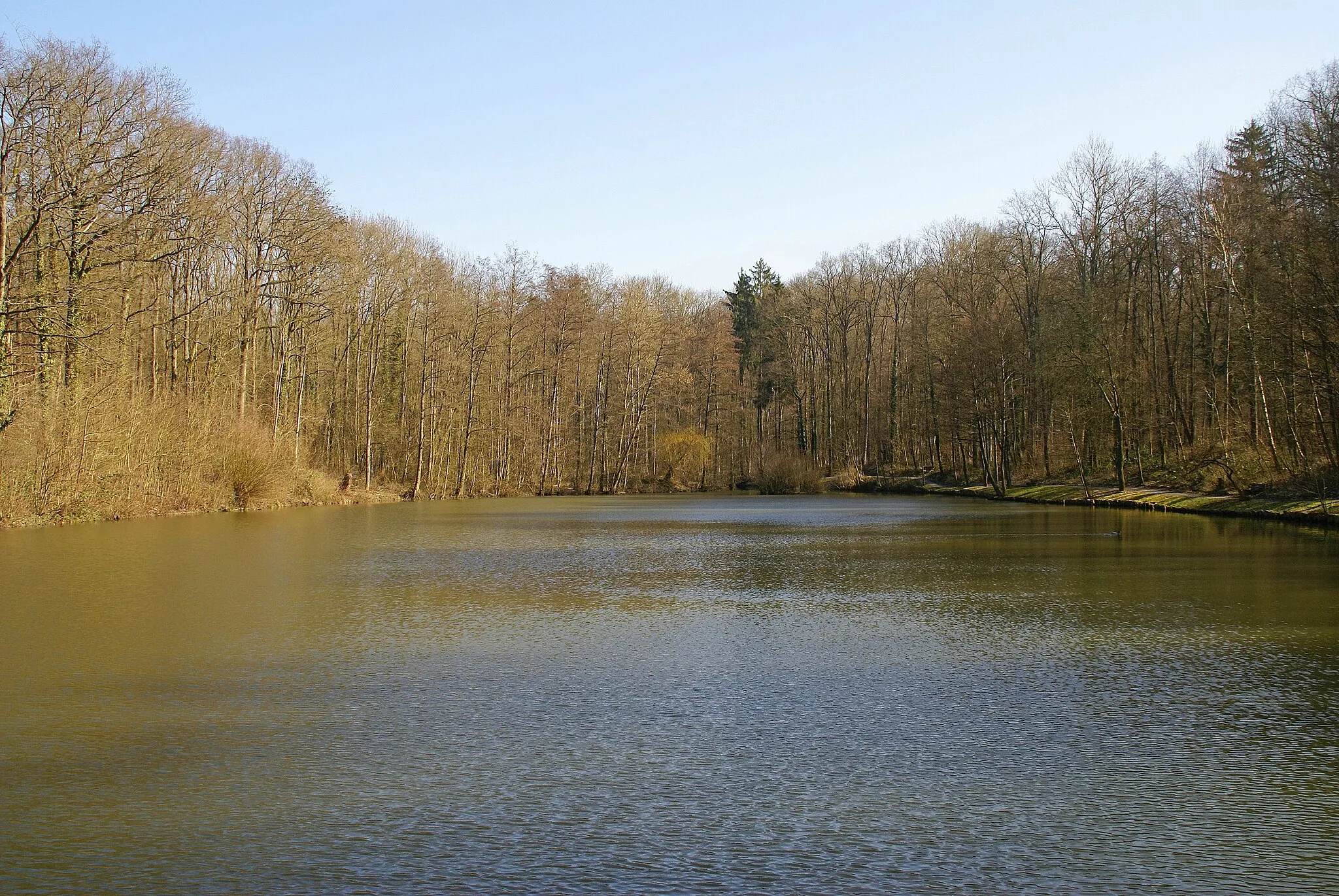 Photo showing: Jägersee 03/2014