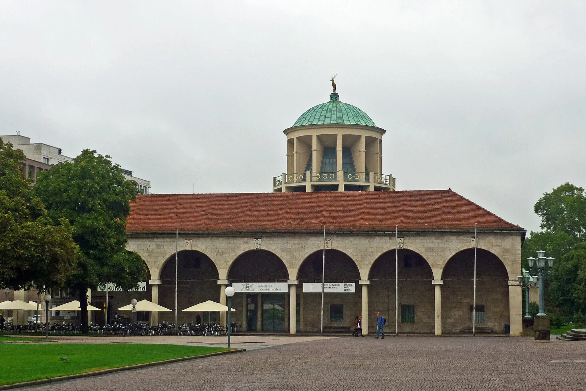 Photo showing: Kunstgebäude in Stuttgart