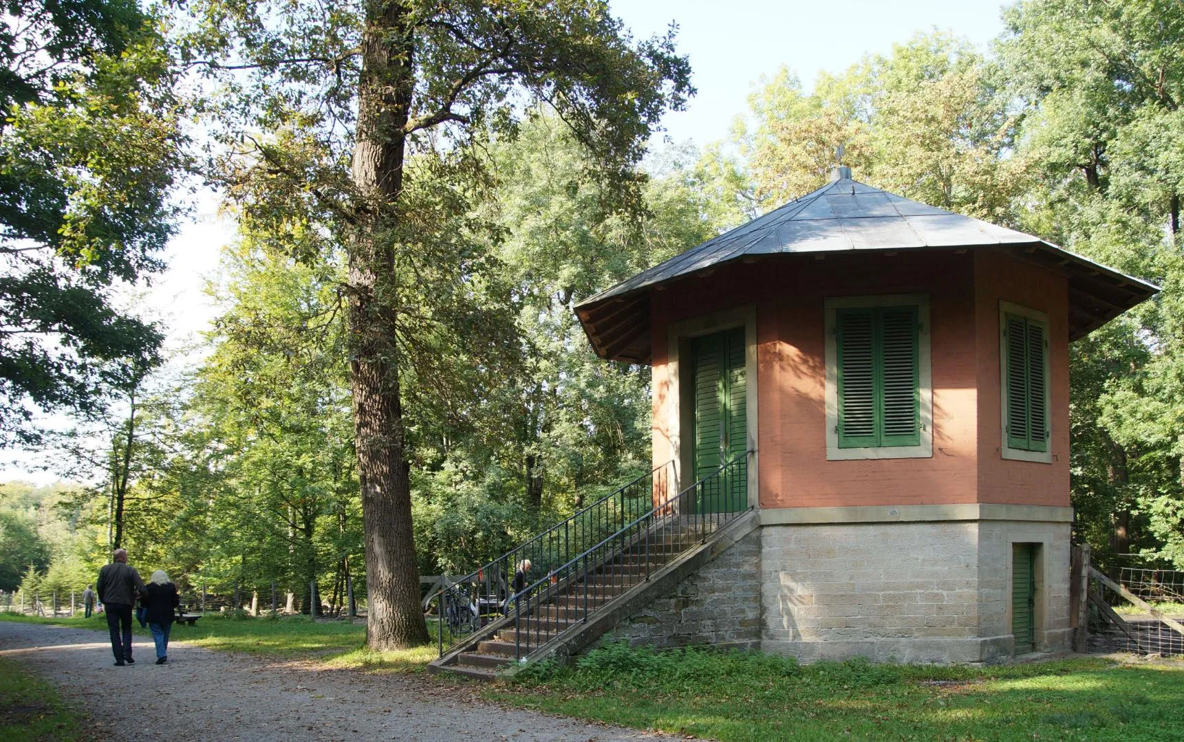 Photo showing: Der Schwarzwildpark wurde 1815 von König Friedrich von Württemberg zur Jagd angelegt.
[1]