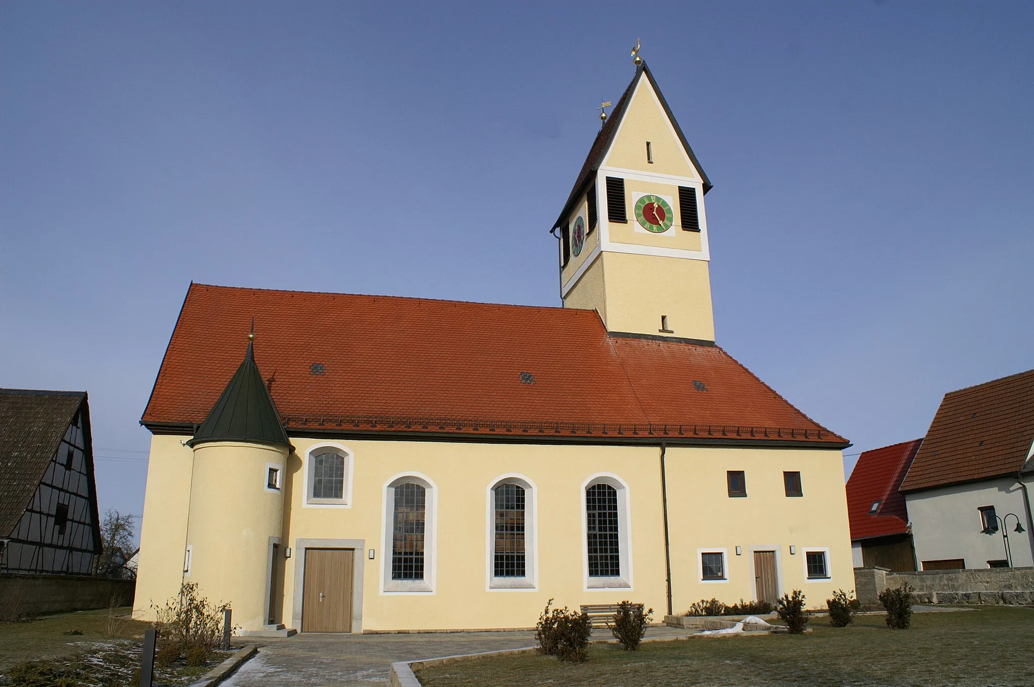 Photo showing: Evangelische Peter- und Paulskirche Sontheim