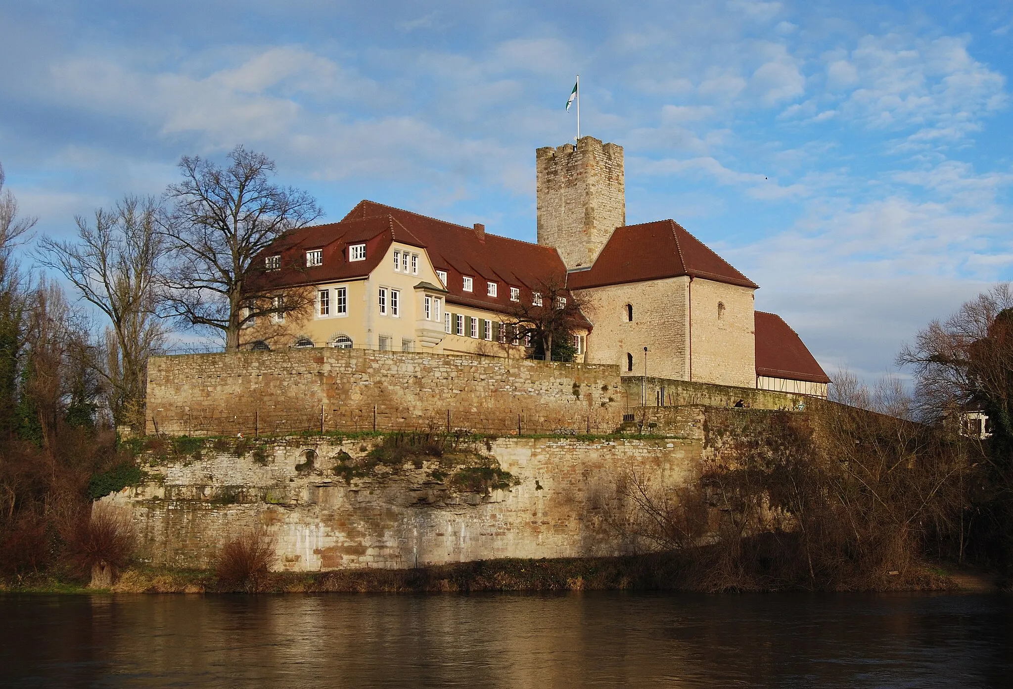 Photo showing: The Grafenburg (now used as town hall) in Lauffen am Neckar, Baden-Württemberg.