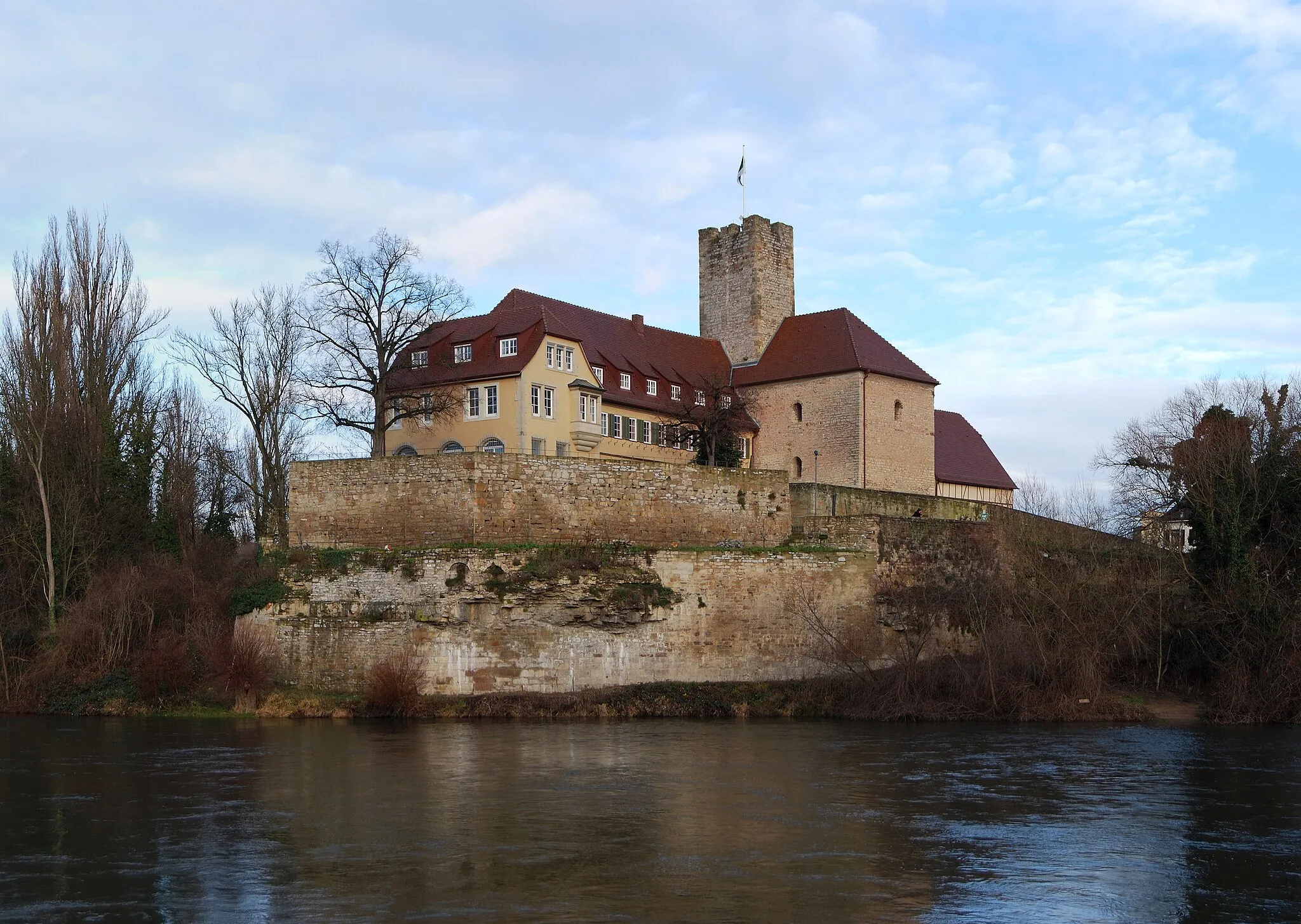 Photo showing: The Grafenburg (now used as town hall) in Lauffen am Neckar, Baden-Württemberg.